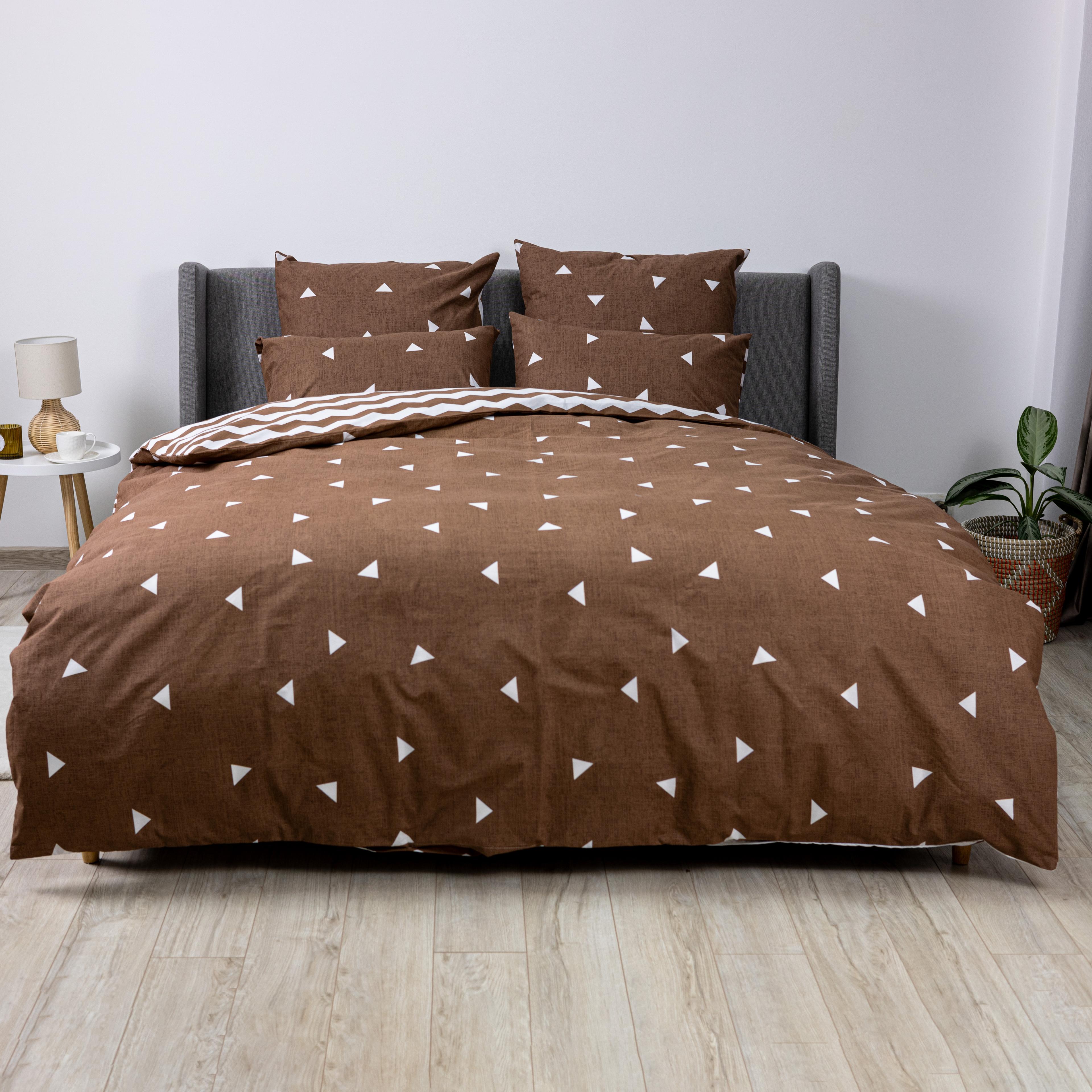 Постельное белье ТЕП "Soft dreams" Cappuccino Night, 70x70, двуспальное - Фото 2