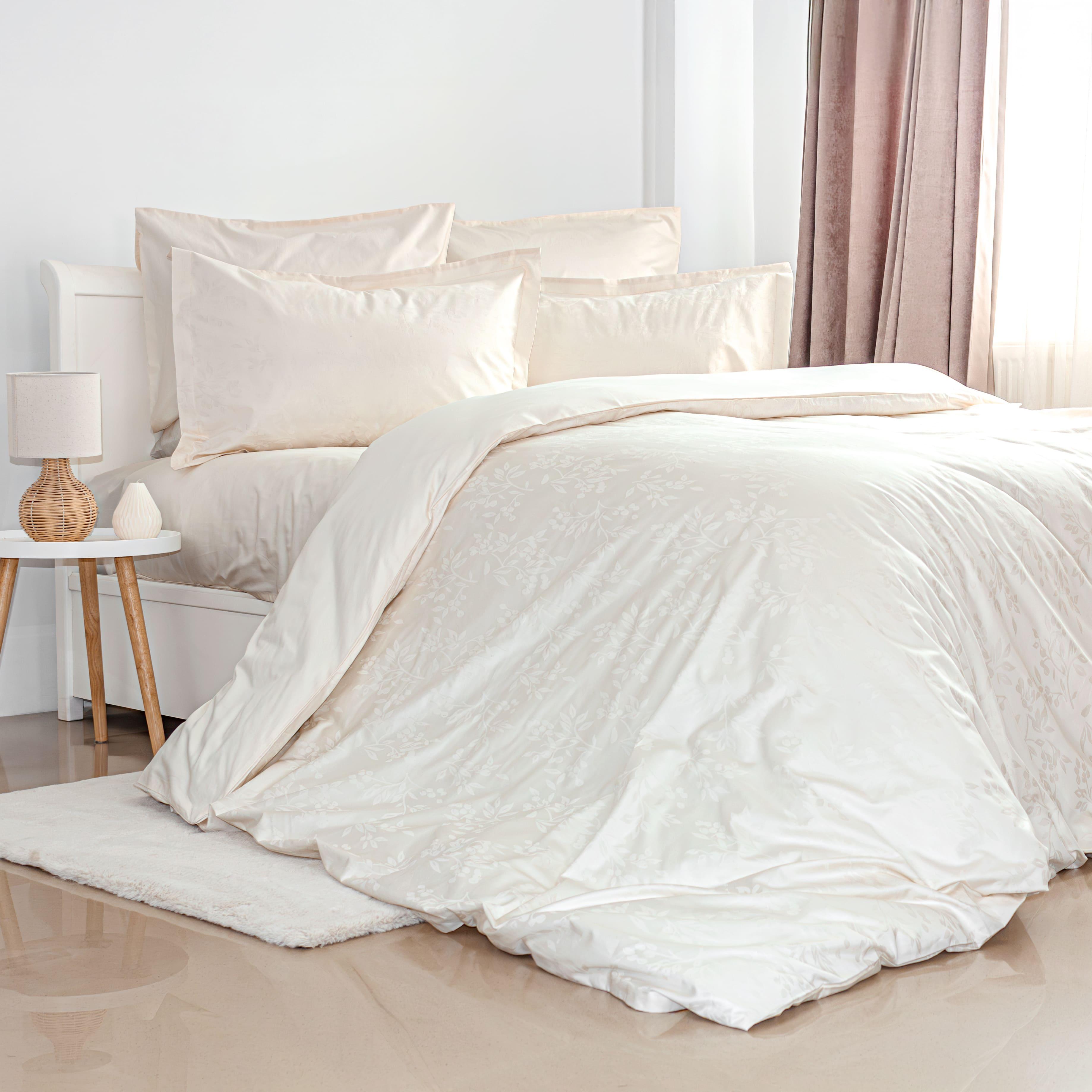 Комплект постільної білизни ТЕП "Grace Jacquard" Milky