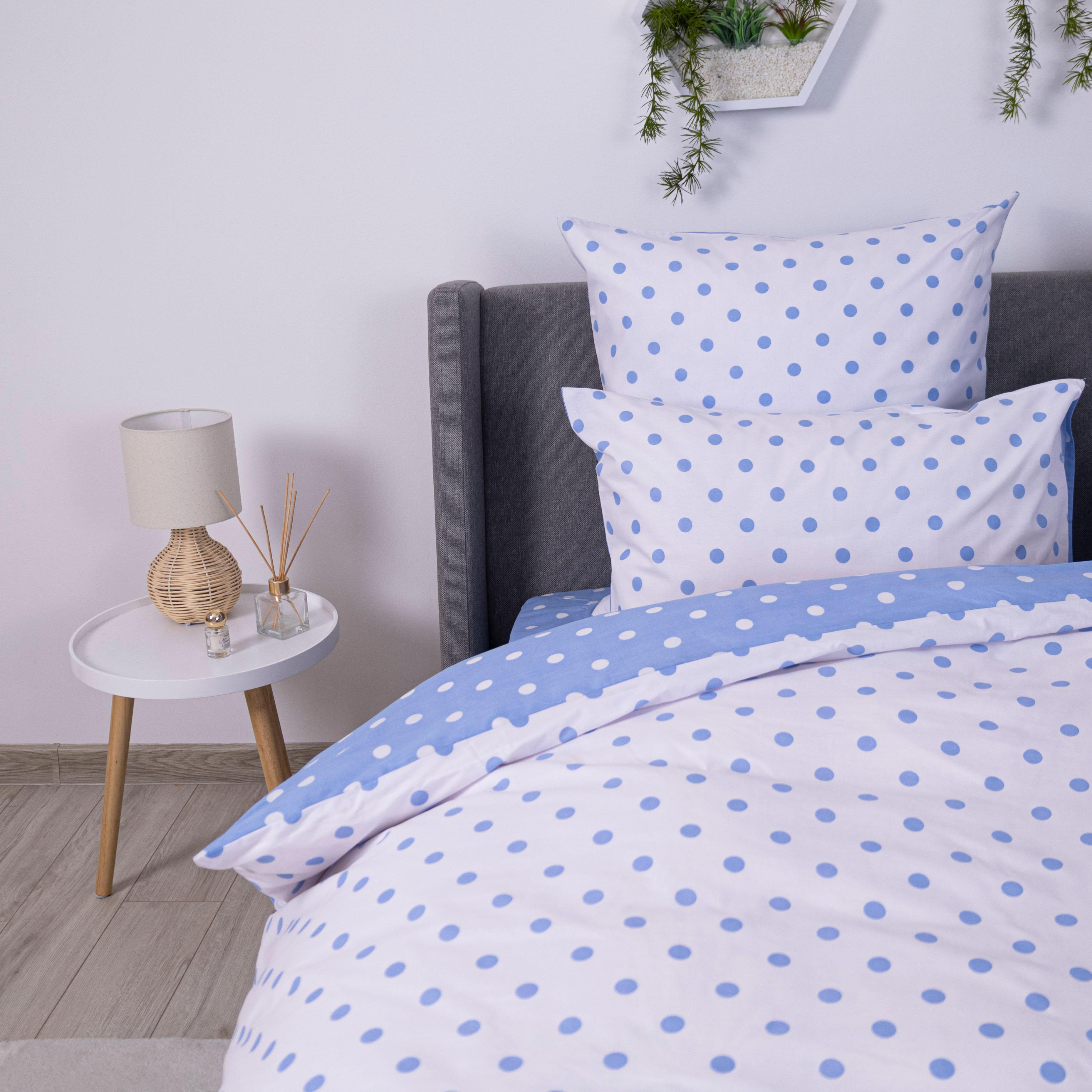 Постільна білизна ТЕП "Happy Sleep" Light Blue Dots, 50x70, євро - Фото 5