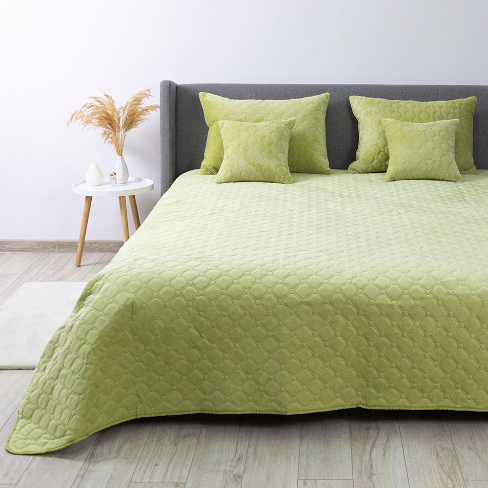Bed Covers TEP "VELOUR" Salad/Rhombus round