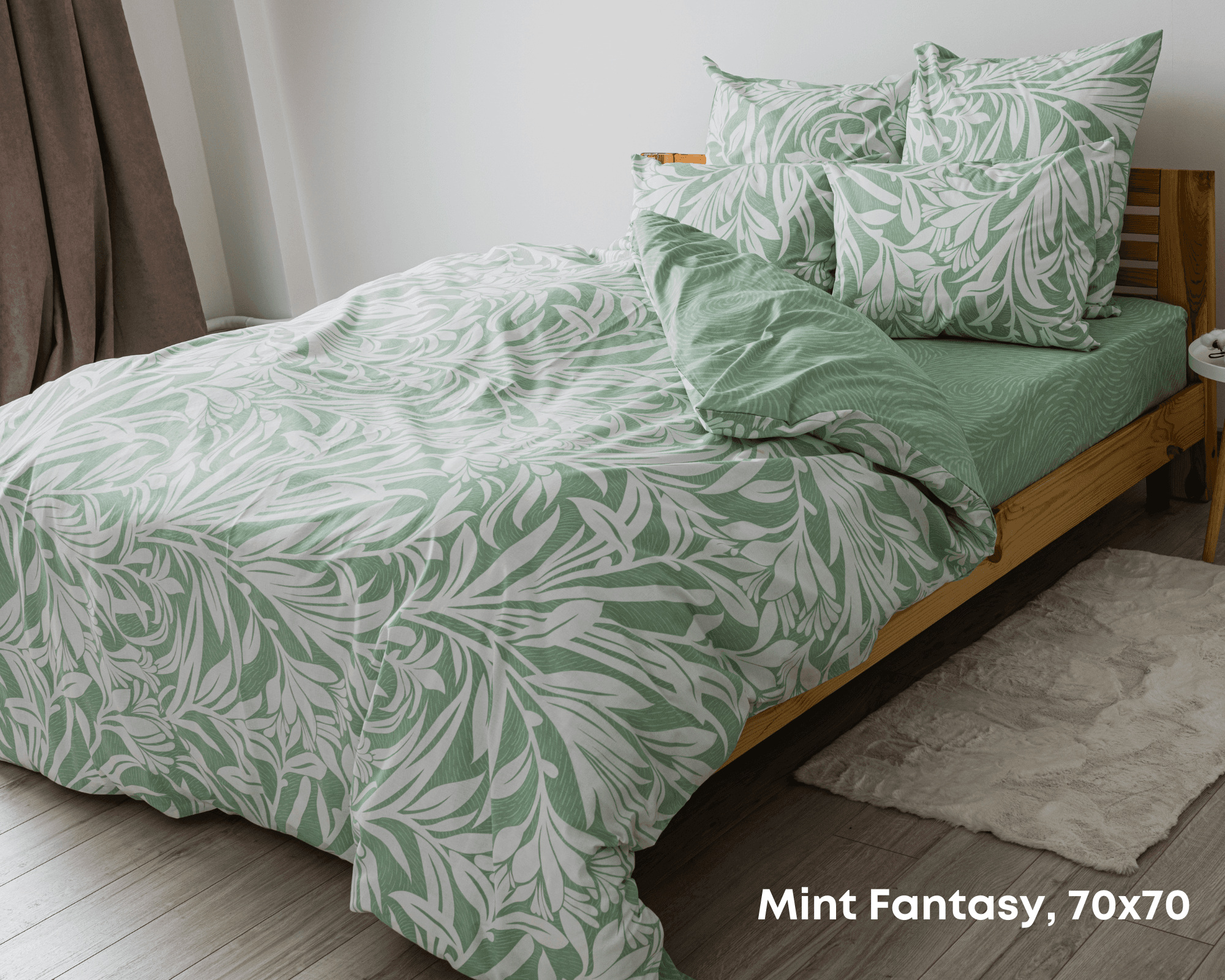 Постільна білизна ТЕП "Soft dreams" Mint Fantasy, 70x70, сімейна - Фото 2