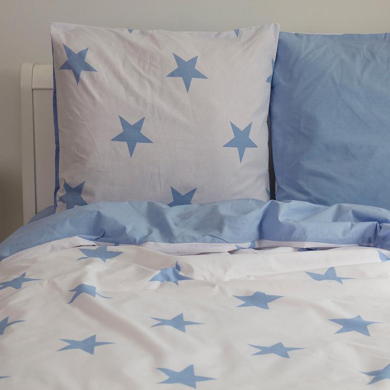 Постельное белье ТЕП "Soft dreams" Morning Star Blue, 70x70, двуспальное - Фото 4
