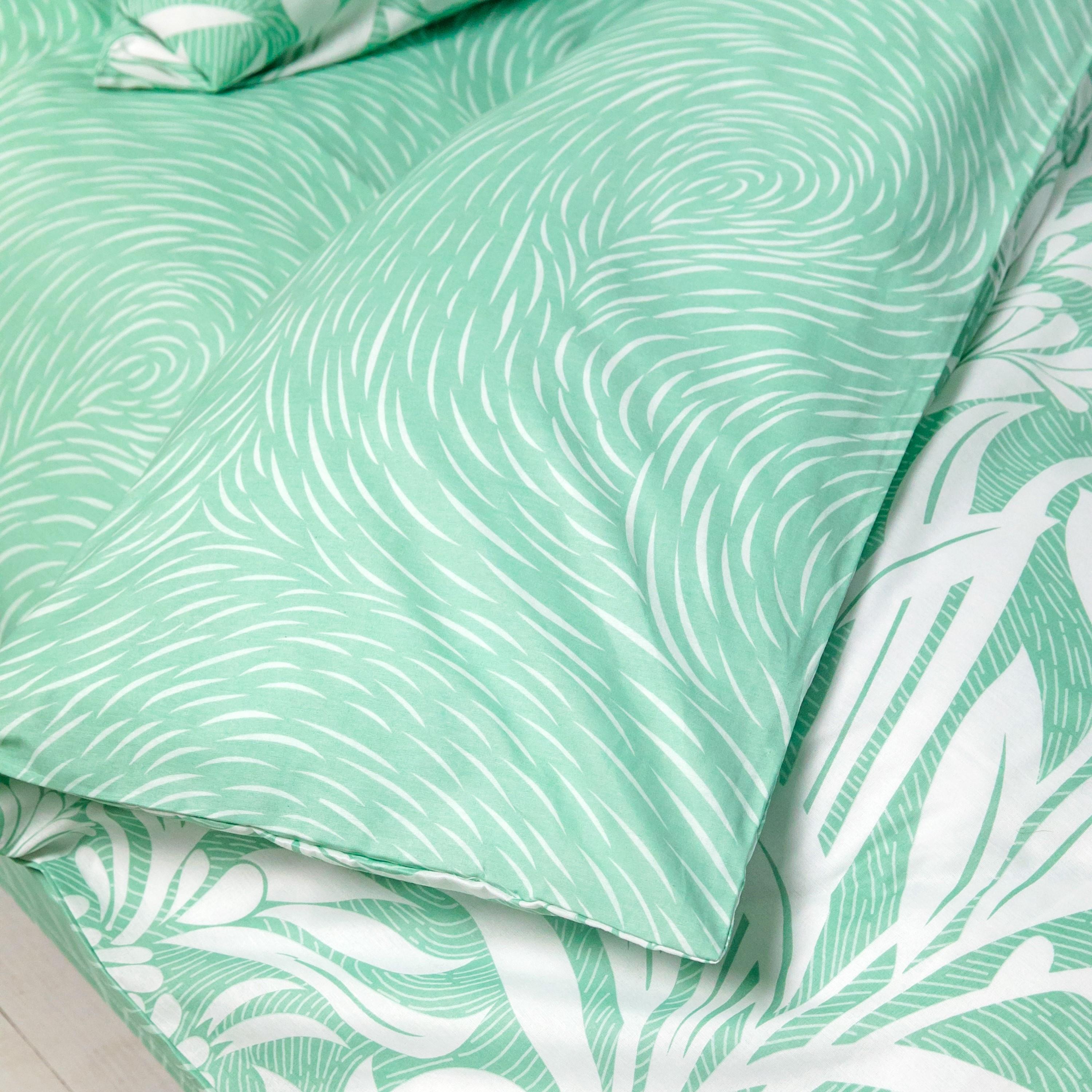 Постельное белье ТЕП "Everyday collection" Mint fantasy, 70х70, семейное - Фото 6