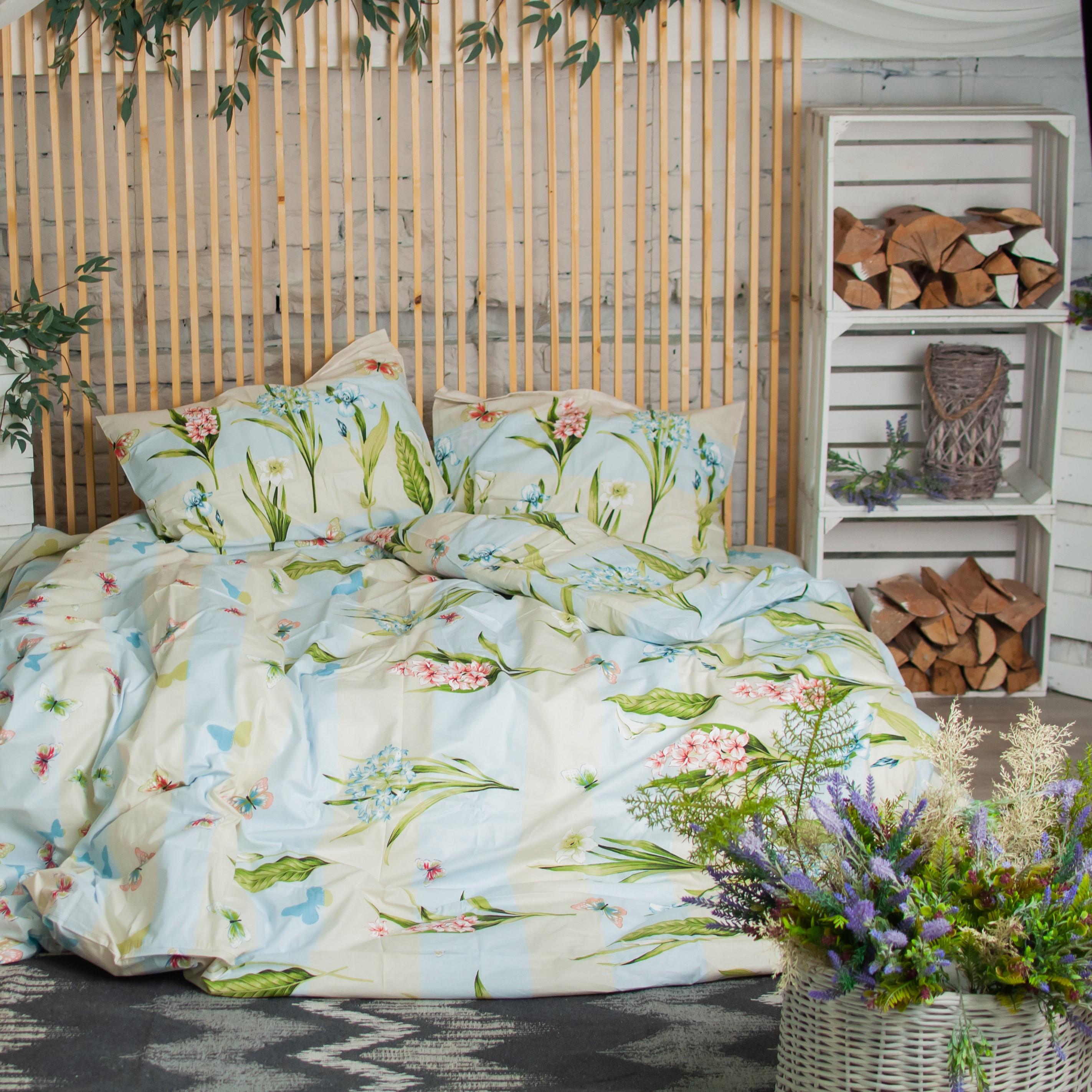 Bedding Set ТЕP "RANFORCE" Iris, euro - Photo 5