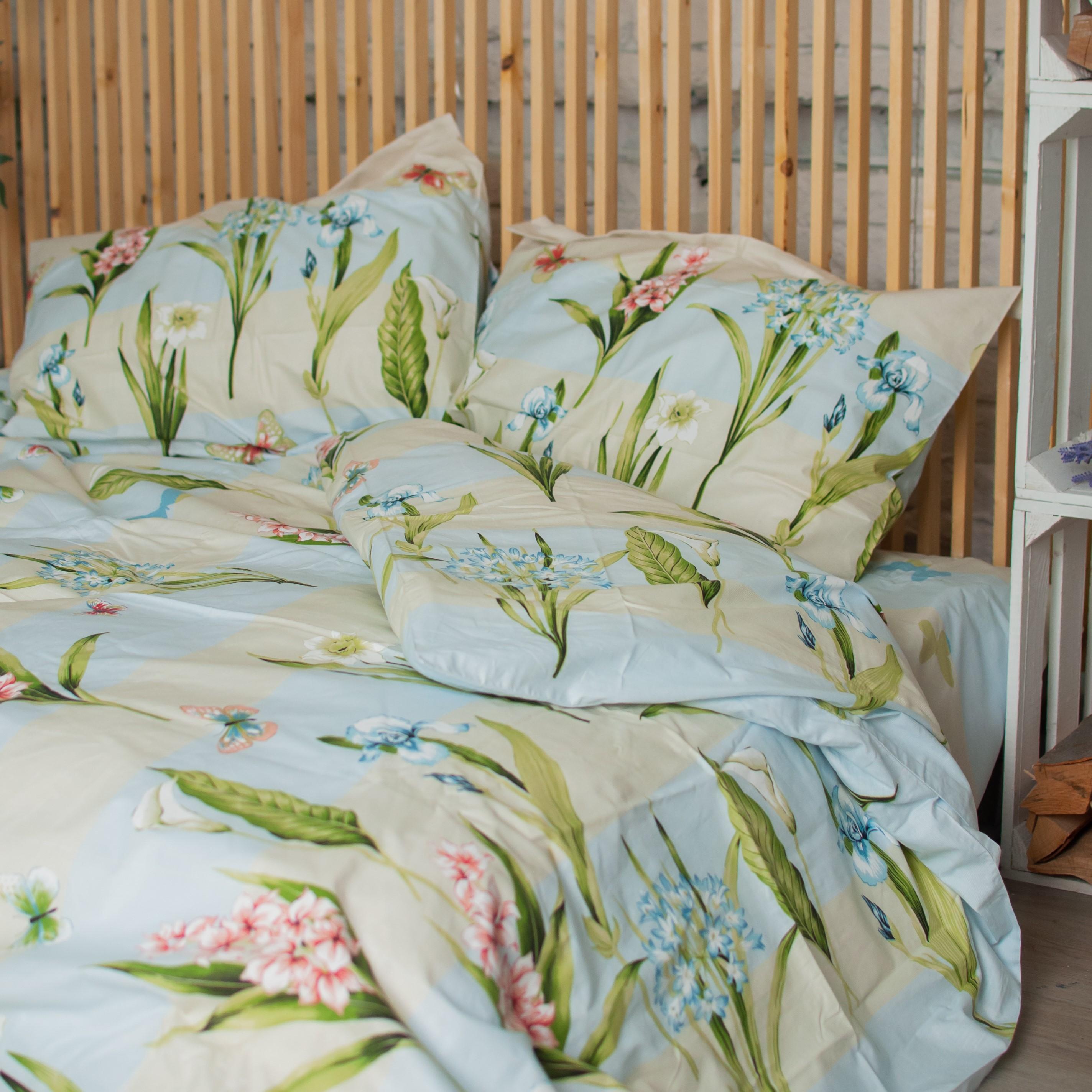 Bedding Set ТЕP "RANFORCE" Iris, euro - Photo 7