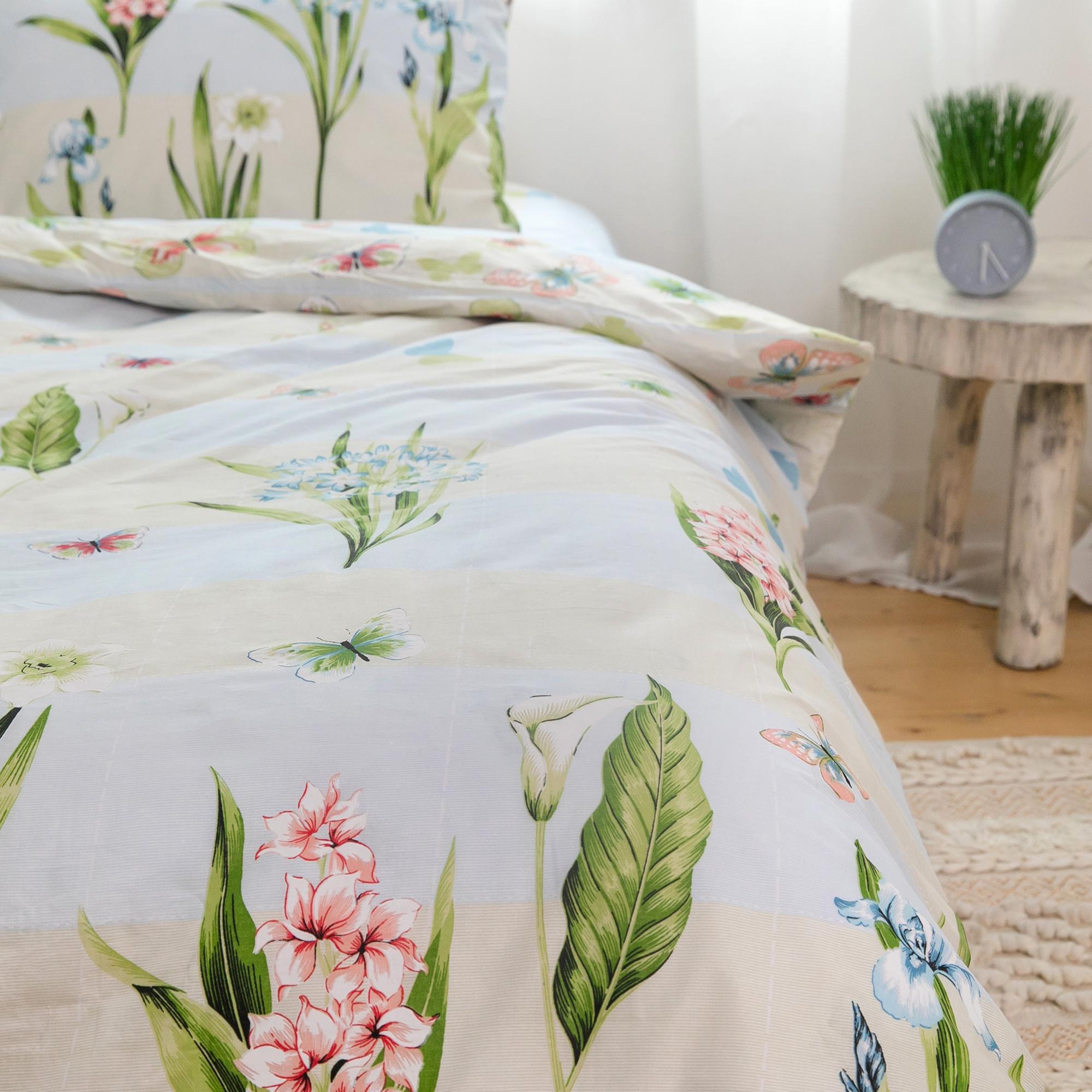 Bedding Set ТЕP "RANFORCE" Iris, euro - Photo 3