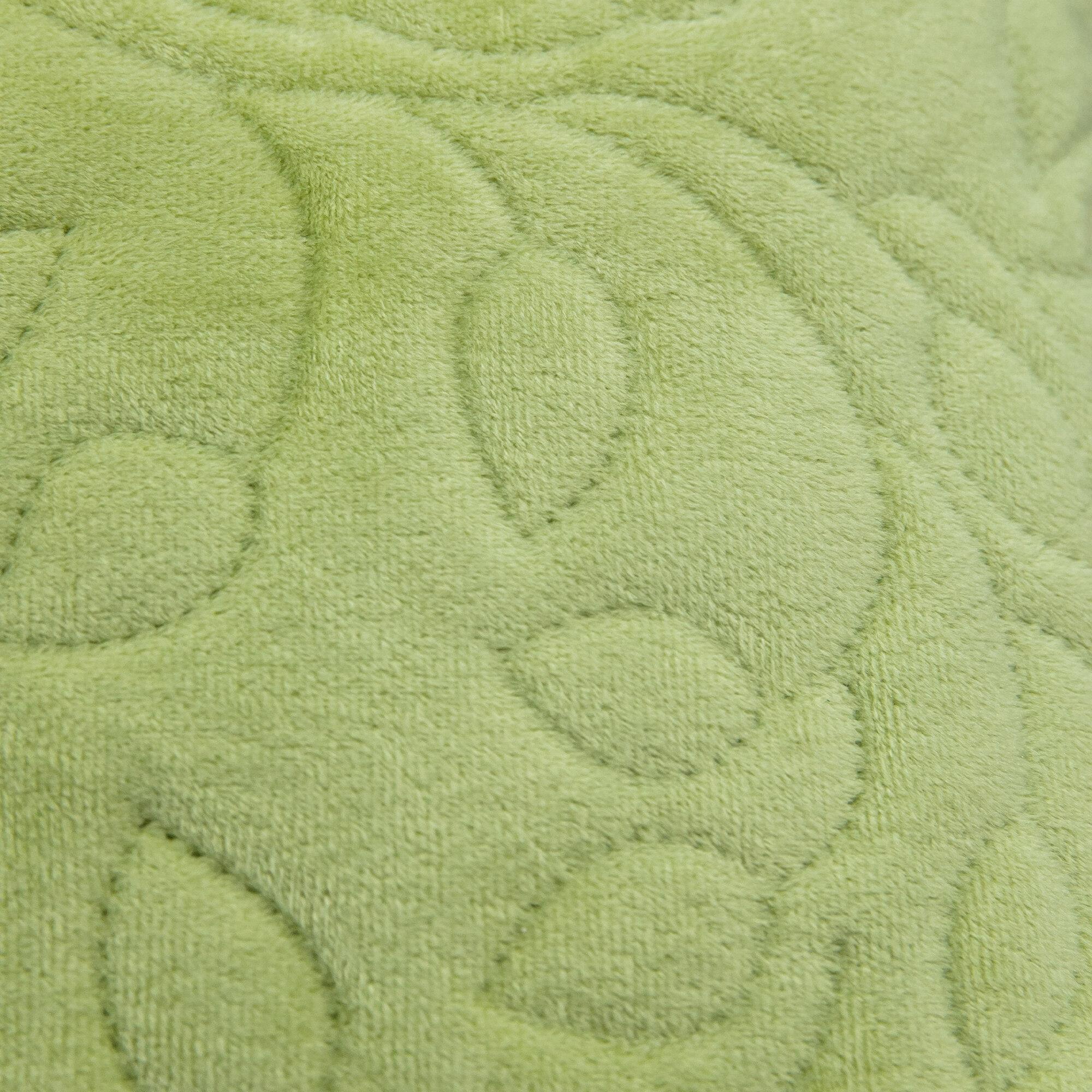 Подушка декоративна "VELOUR" Салатова, 50x70 - Фото 6