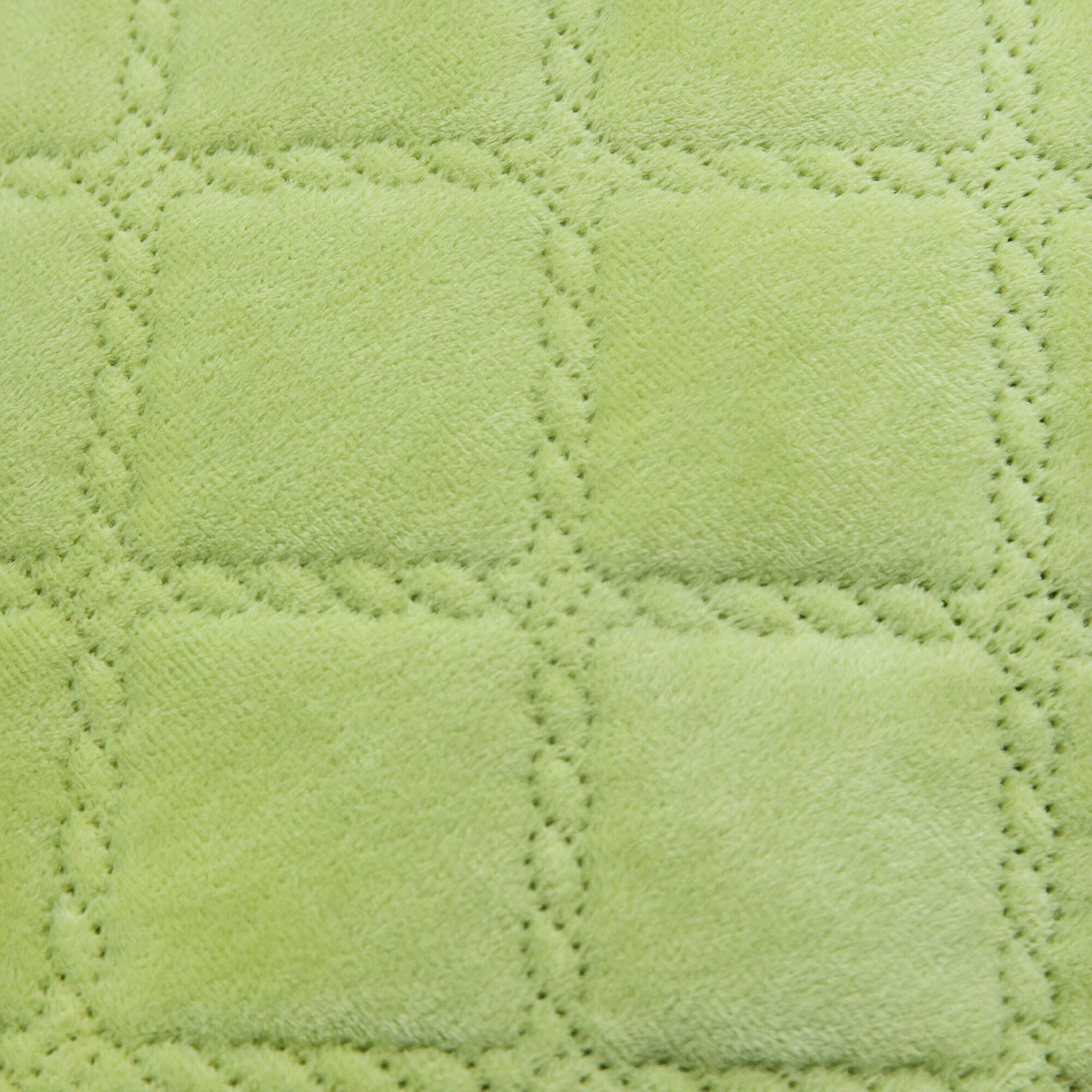 Подушка декоративна "VELOUR" Салатова, 50x70 - Фото 7