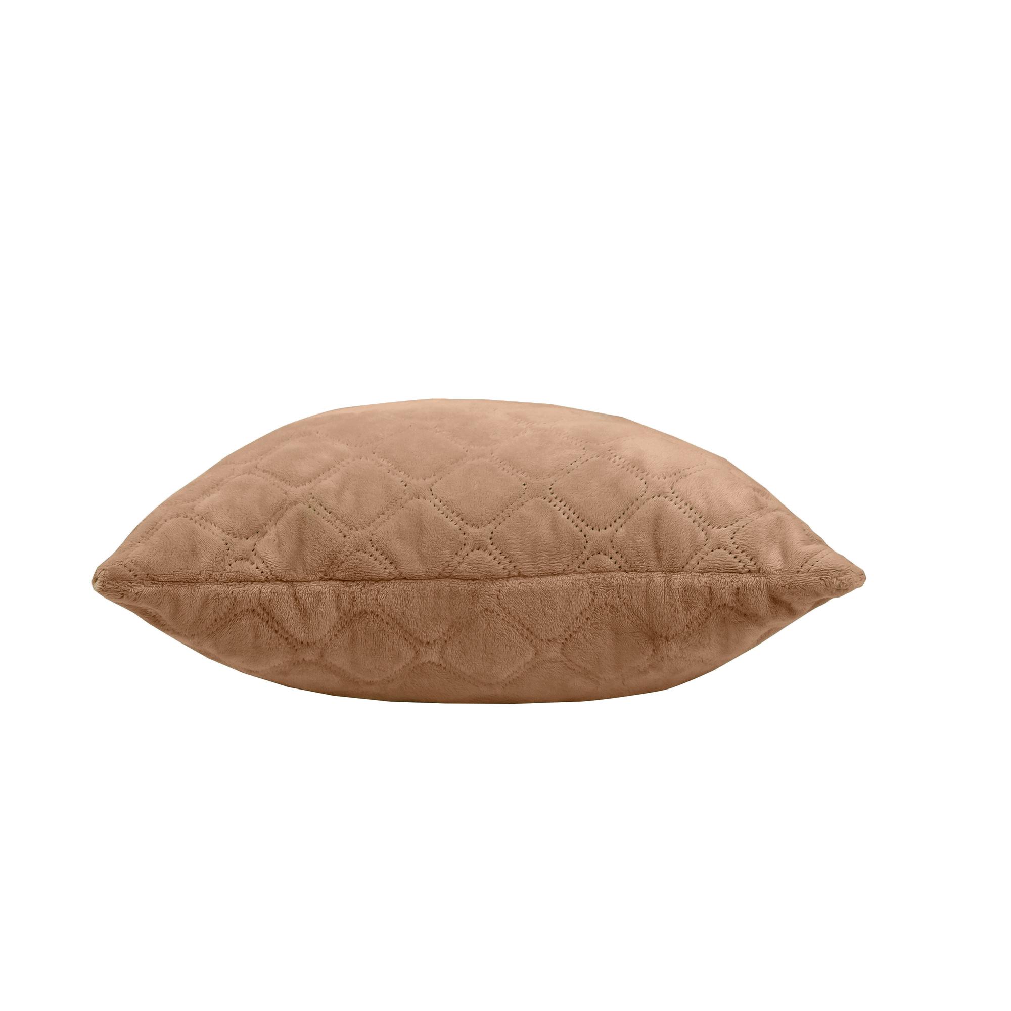 Decorative pillow "VELOUR" Golden beige, 40x40 - Photo 2