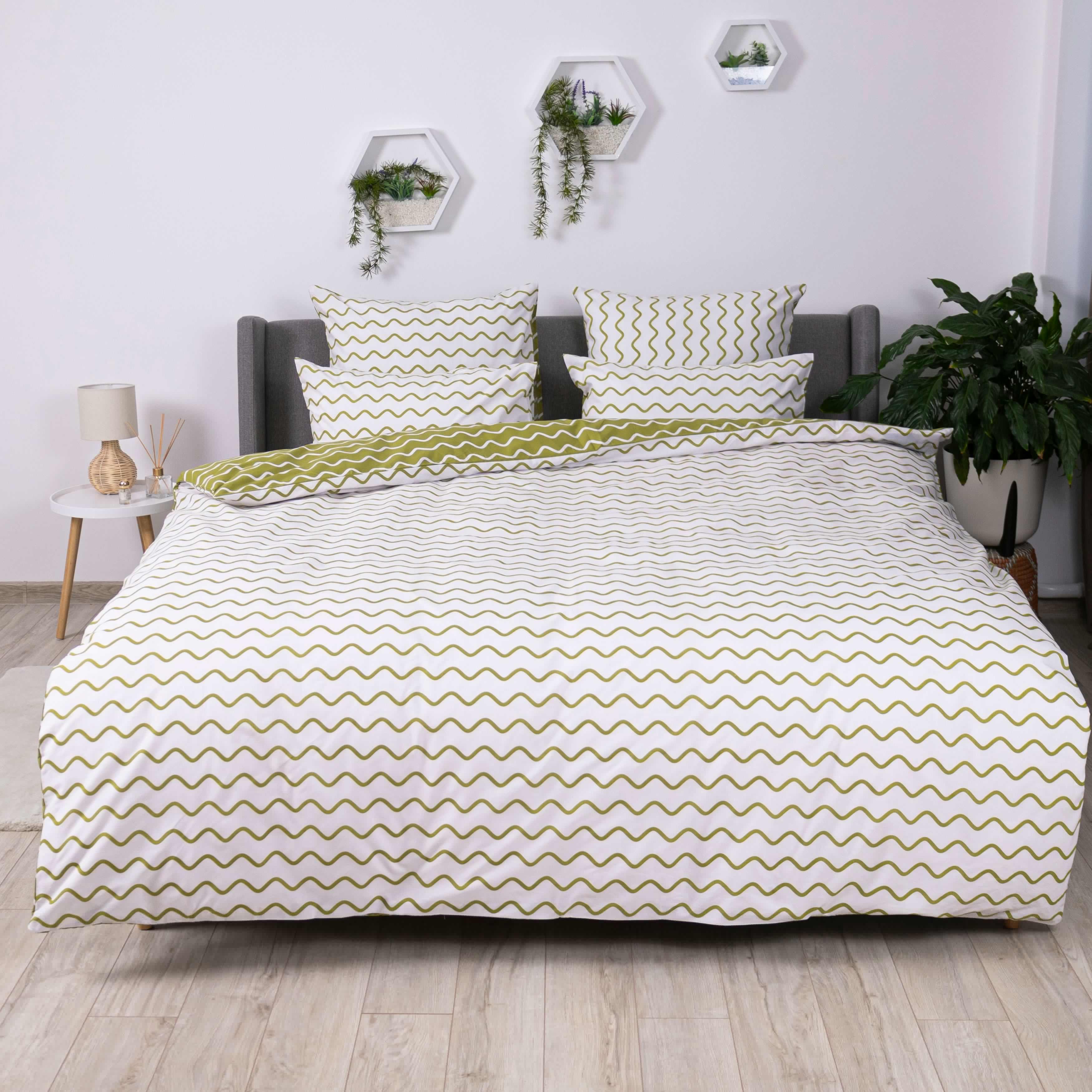 Bed Linen Set TEP "Happy Sleep" Olive Dream, 50x70, one and a half - Photo 2