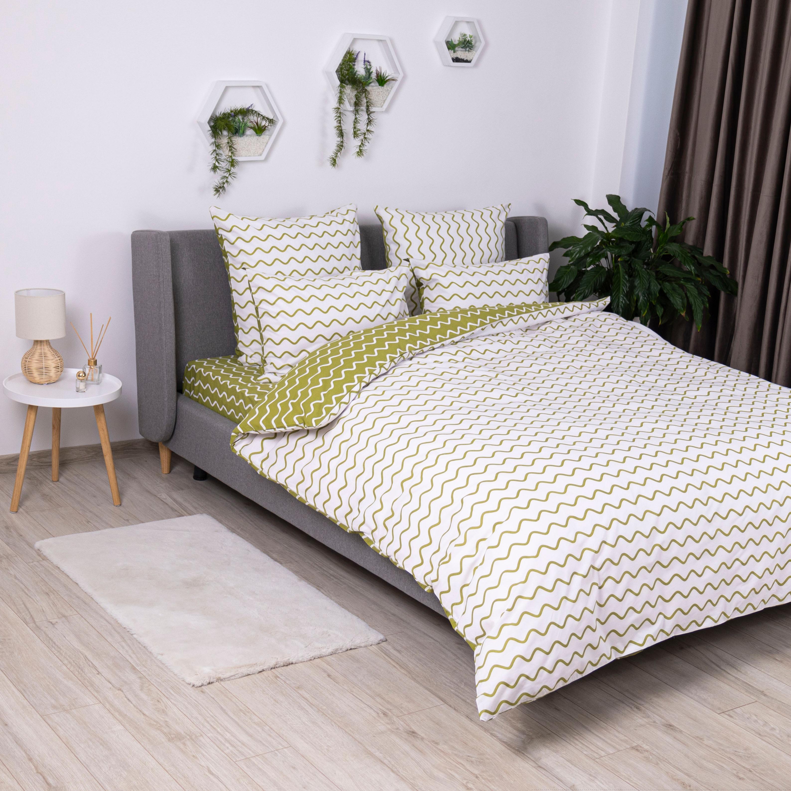 Bed Linen Set TEP "Happy Sleep" Olive Dream, 50x70, one and a half - Photo 3