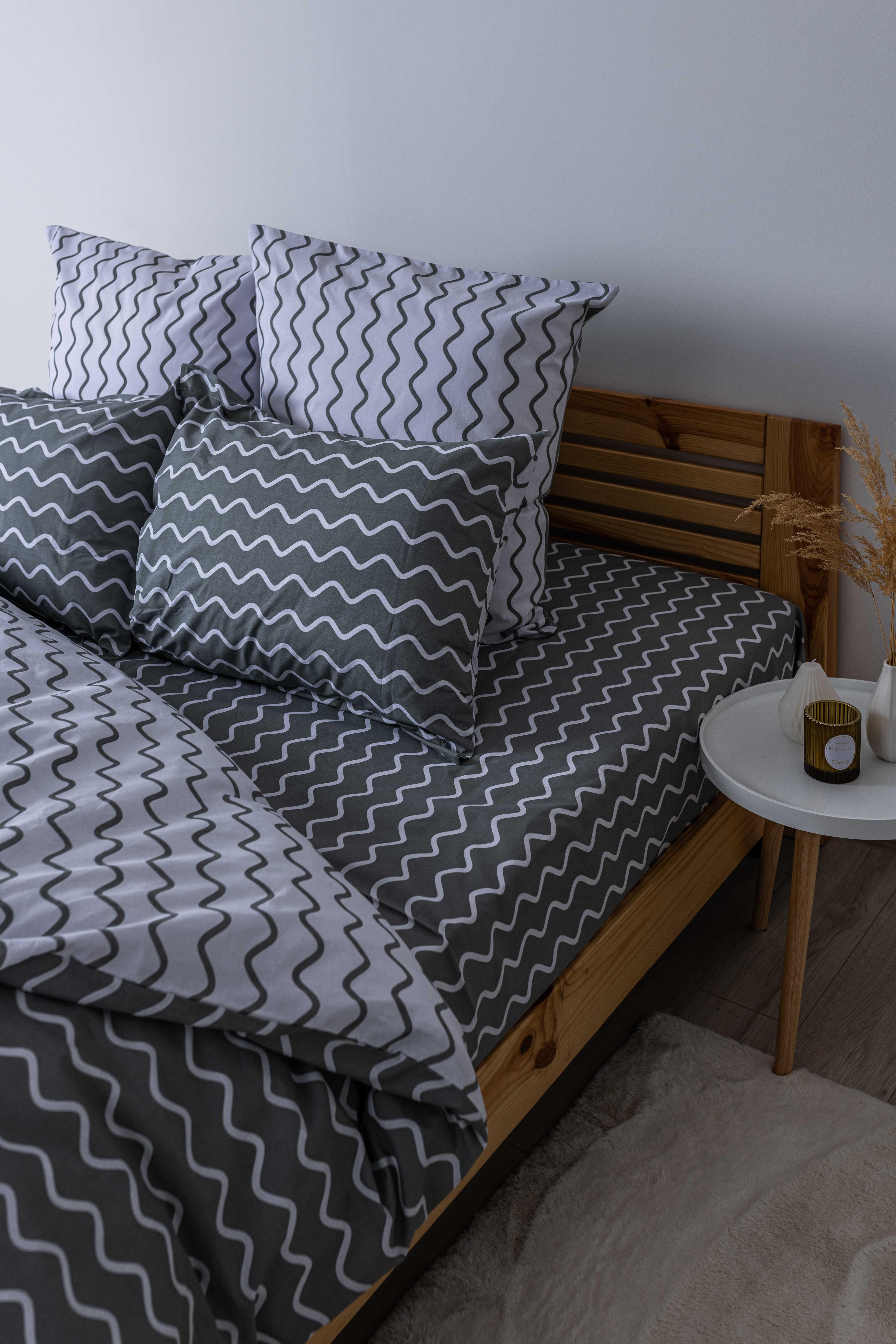 Комплект постільної білизни ТЕП "Happy Sleep" Pearl Dream - GREY, сімейна - Фото 5