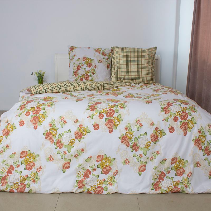 Bedding Set TEP "Soft dreams" Flower Road, 70x70, family - Photo 2