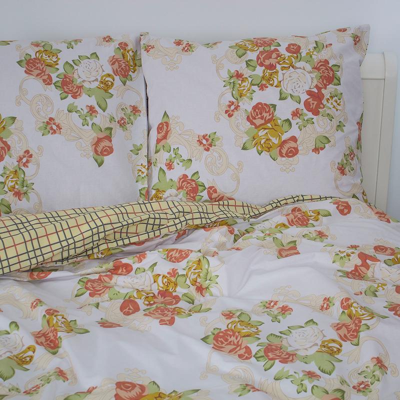 Bedding Set TEP "Soft dreams" Flower Road, 70x70, family - Photo 5