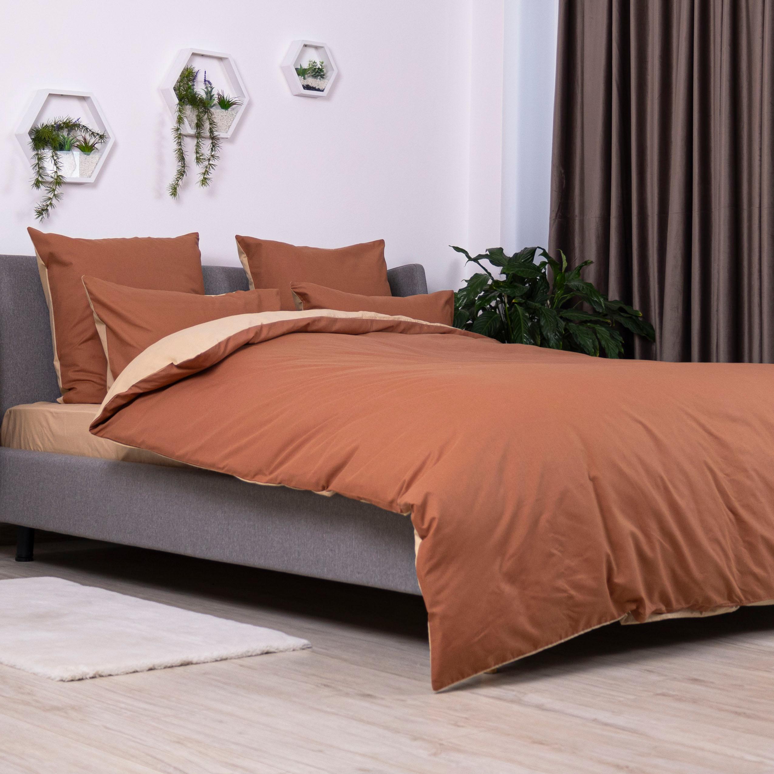 Постельное белье ТЕП "Happy Sleep" Песочный Кварц, 50x70, евро - Фото 4