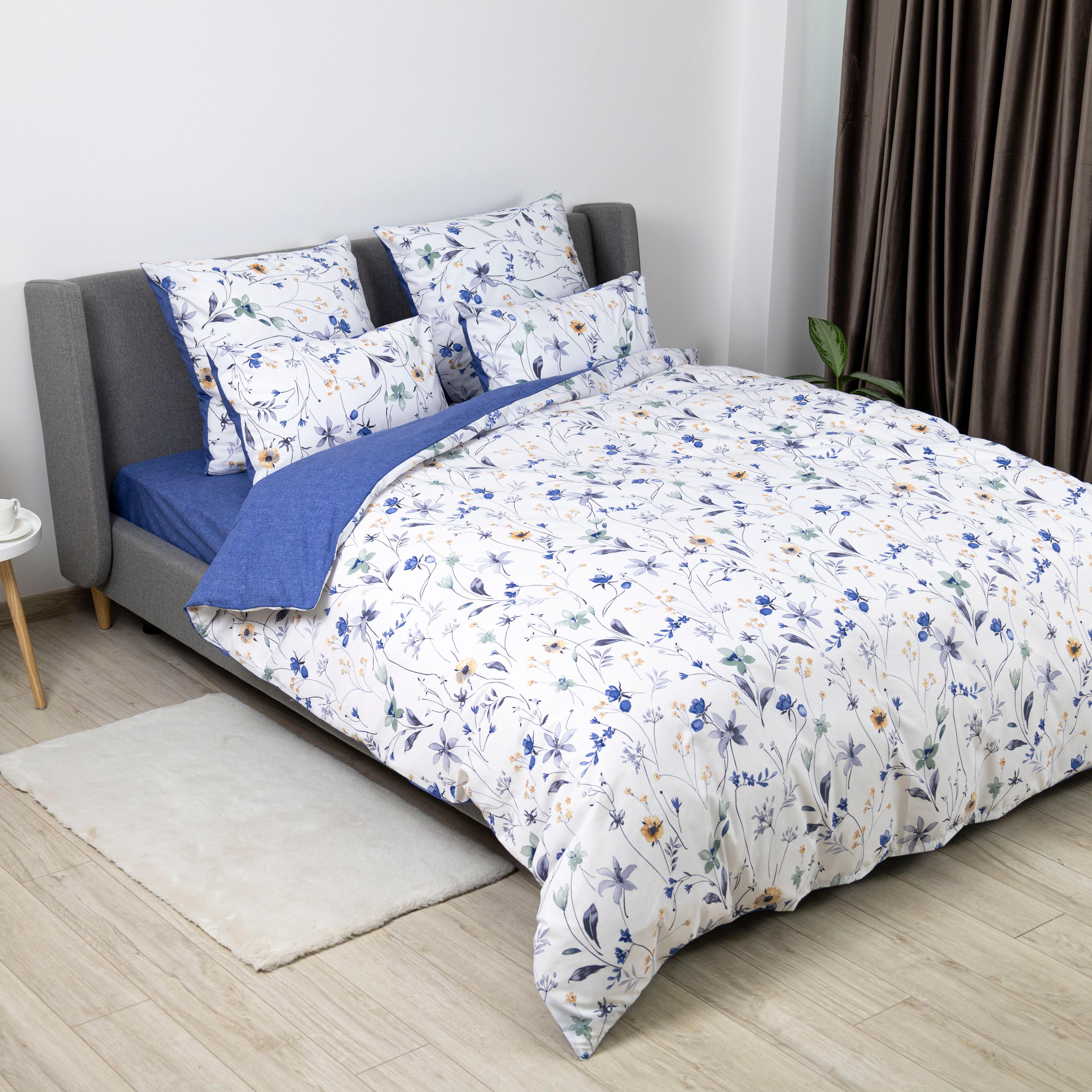 Постельное белье ТЕП "Happy Sleep" Summer Bloom, 50x70, семейное - Фото 3
