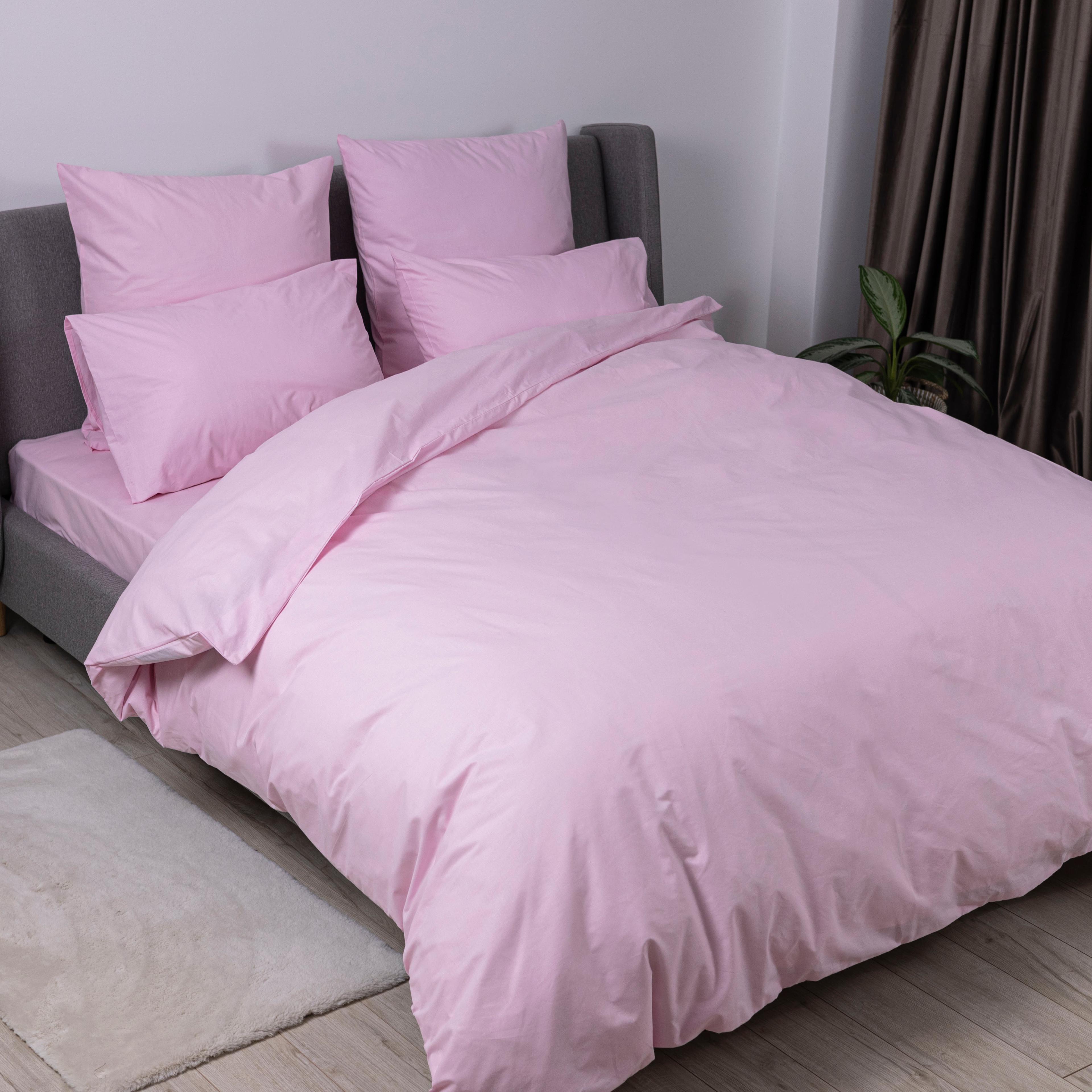 Bed Linen Set TEP "Happy Sleep" Pastel Rose, 50x70, euro - Photo 3