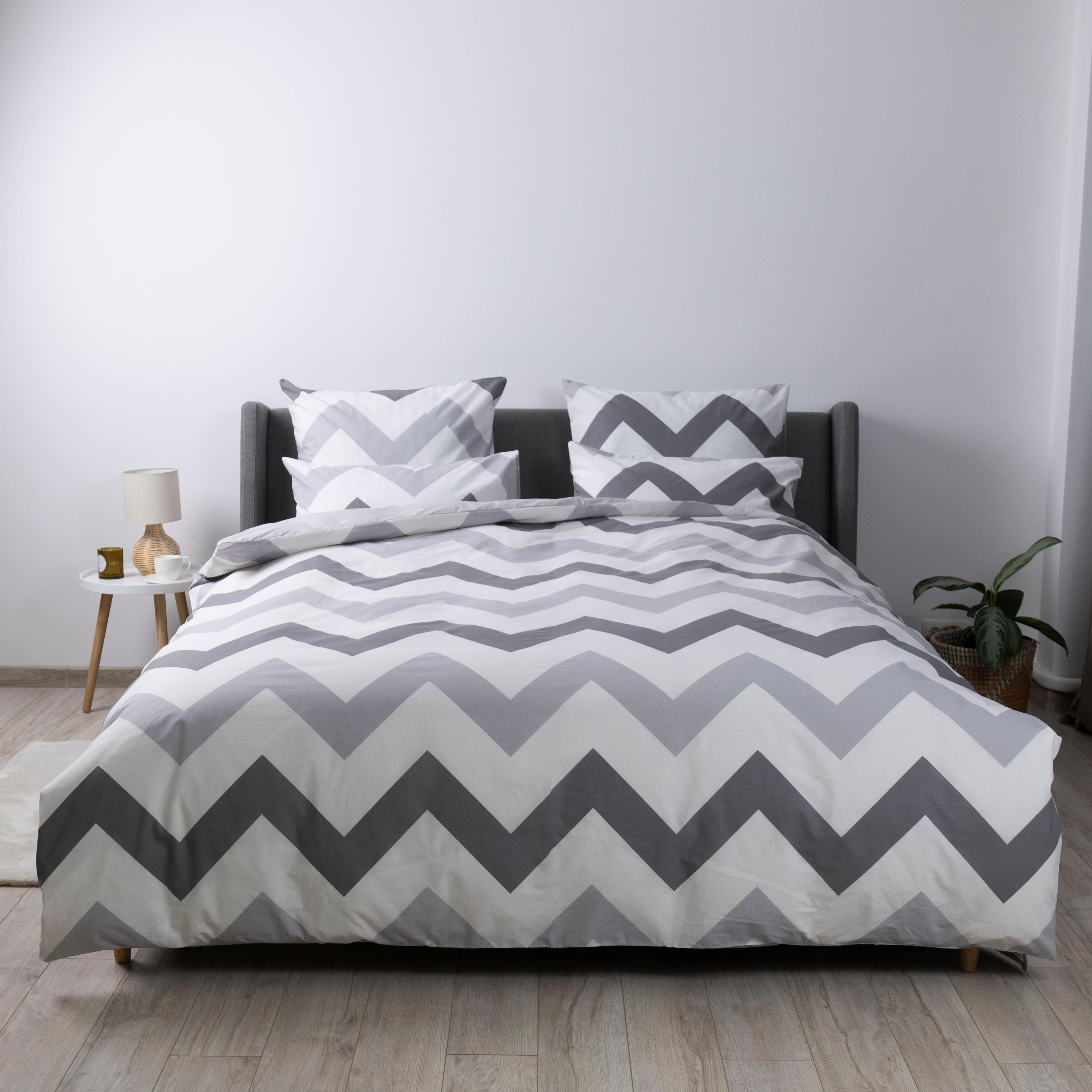 Постельное белье ТЕП "Happy Sleep" Зигзаг, 50x70, семейное - Фото 2
