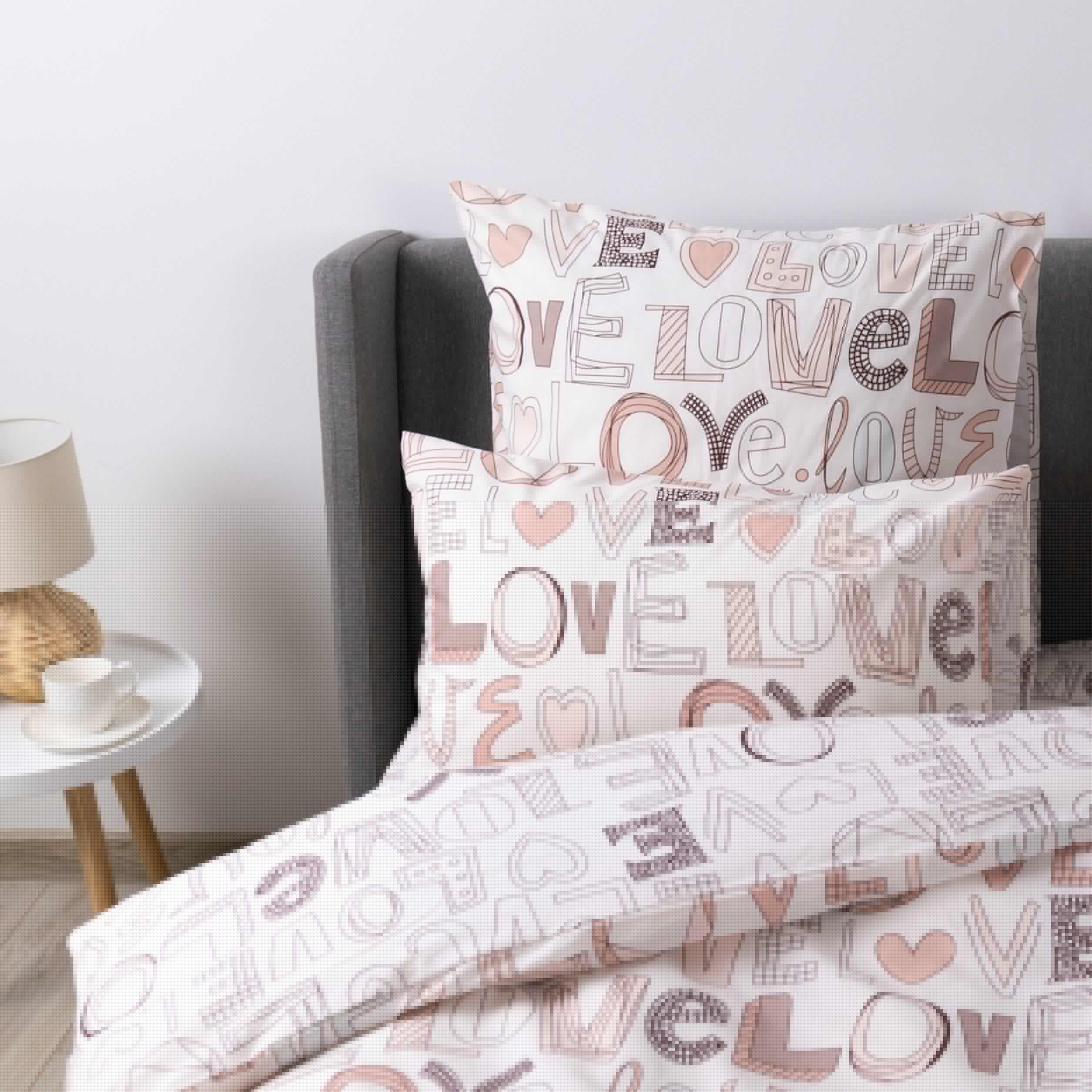 Постільна білизна ТЕП "Happy Sleep" Нотатки кохання, 50x70, євро - Фото 5