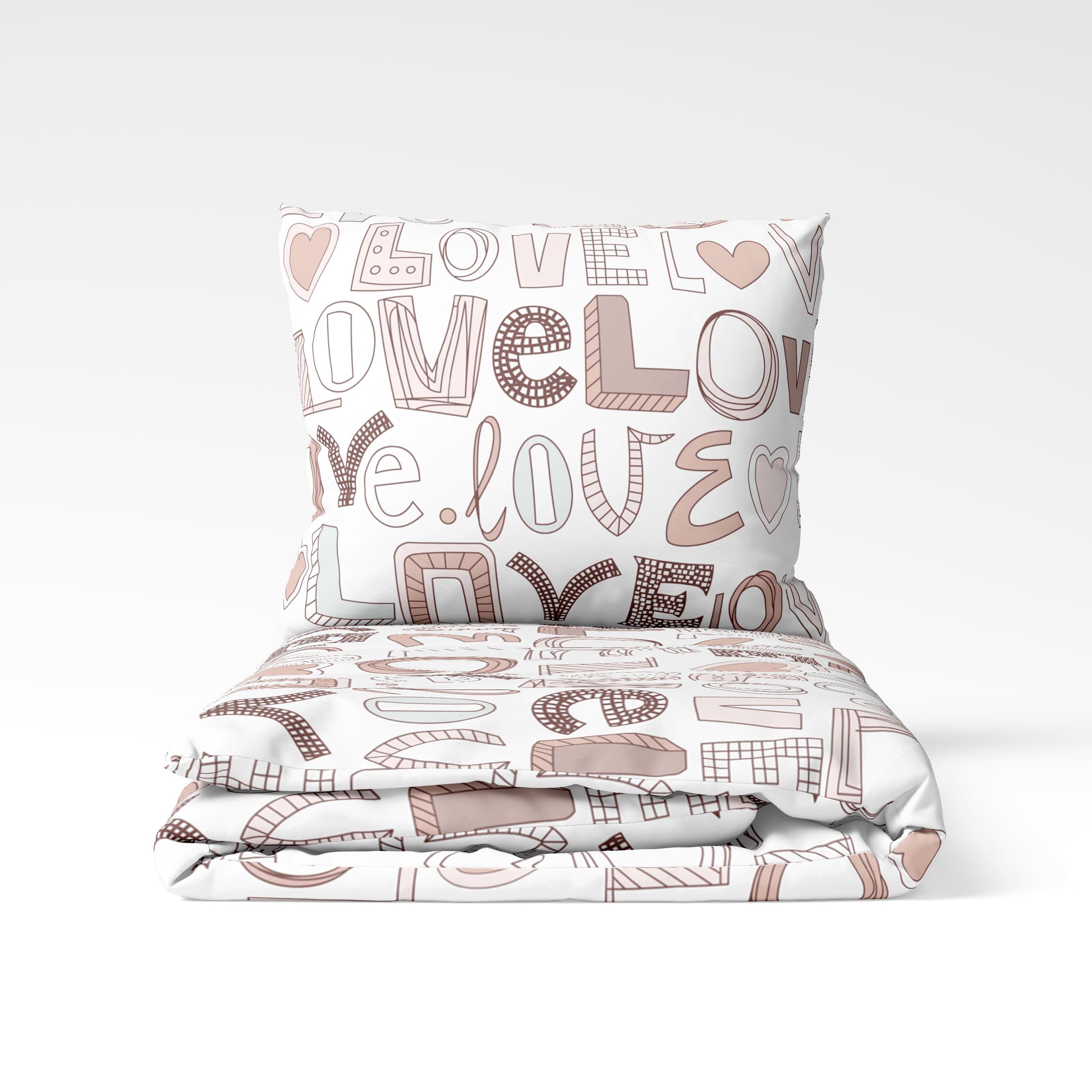 Постільна білизна ТЕП "Happy Sleep" Нотатки кохання, 50x70