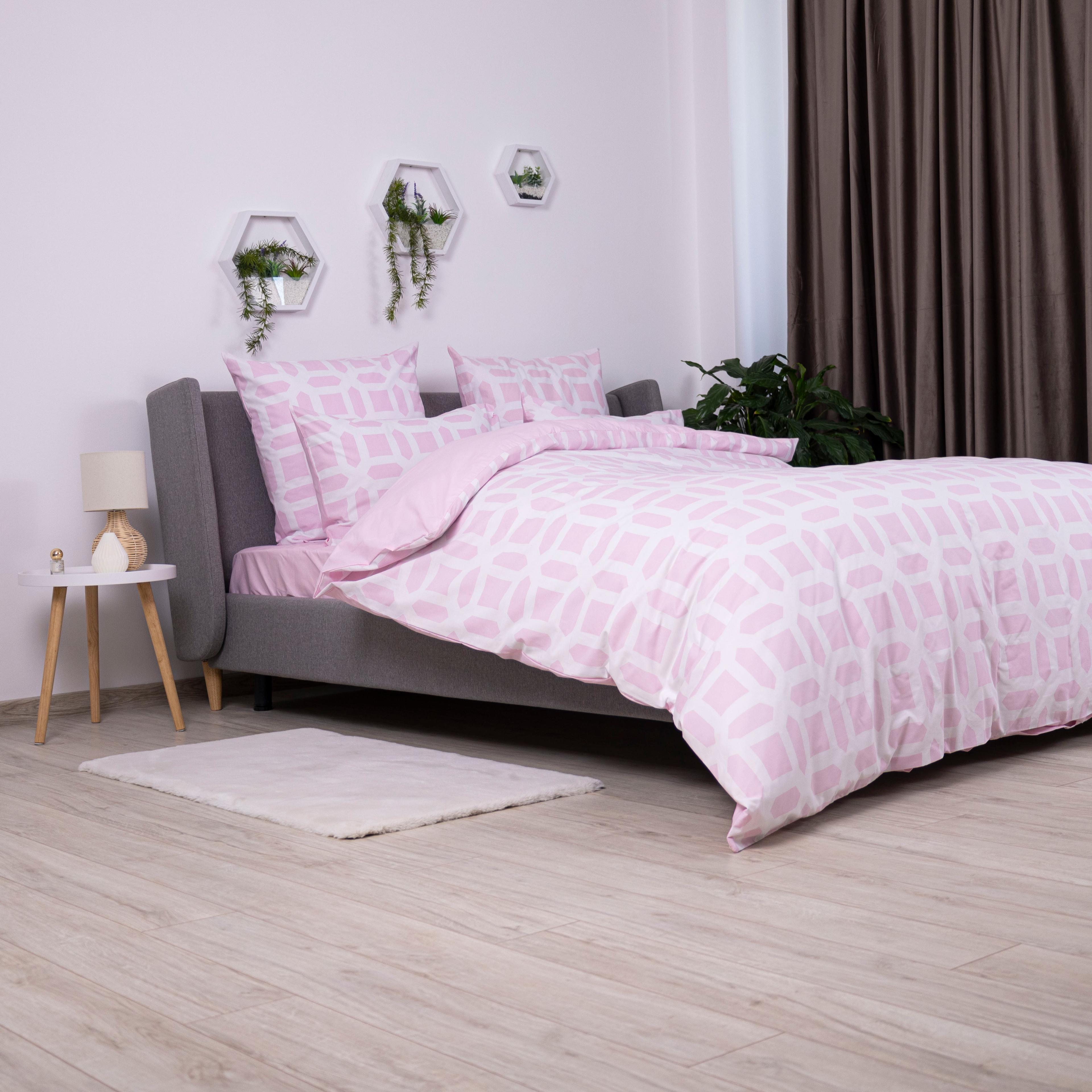 Постельное белье ТЕП "Happy Sleep" Розовые мечты, 50x70, семейное - Фото 4