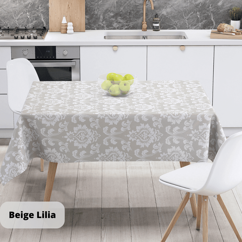 Скатерть "Panama" водоотталкивающая Beige Lilia