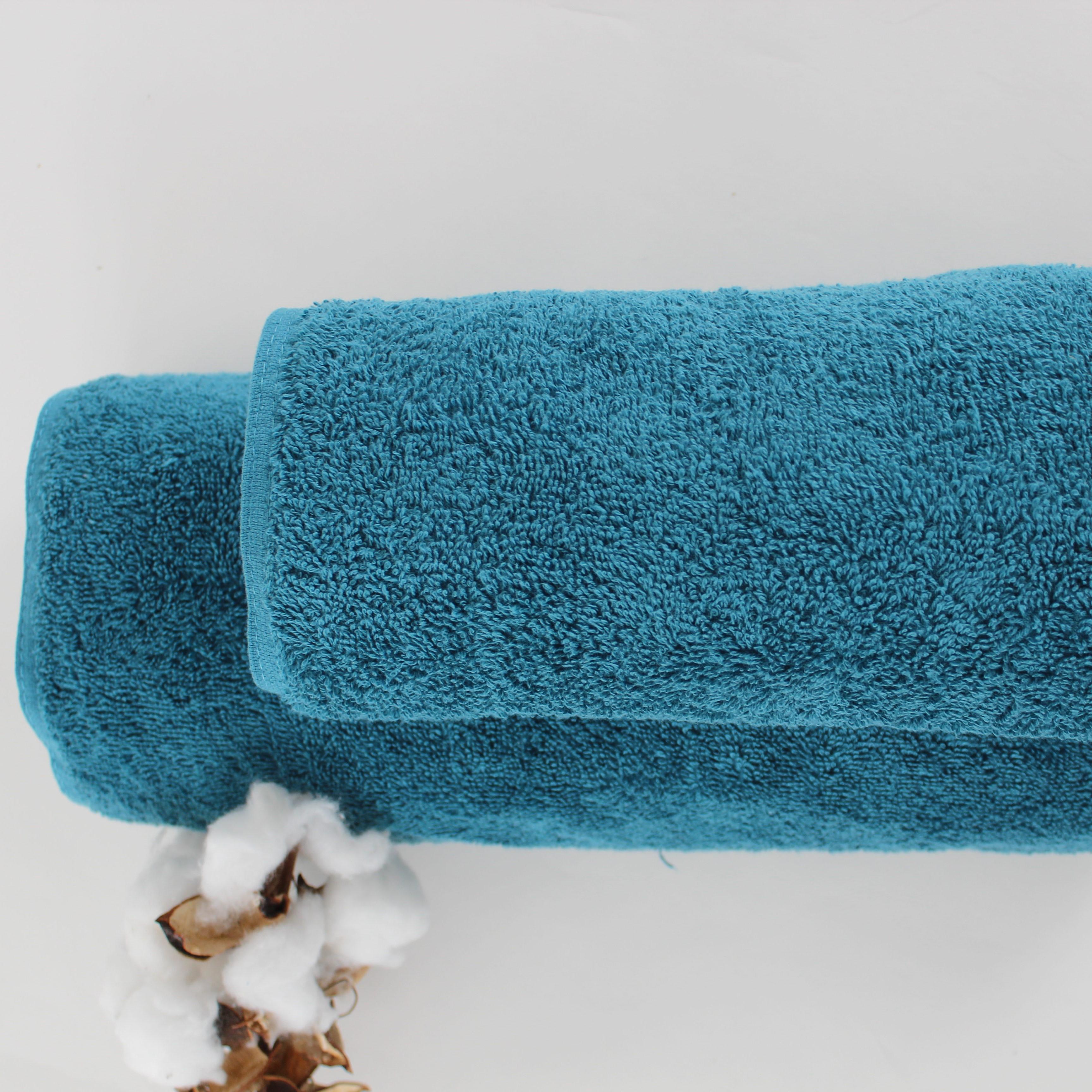 Towel "Aurora" (450 g/m2) Aqua, 50x90 - Photo 3