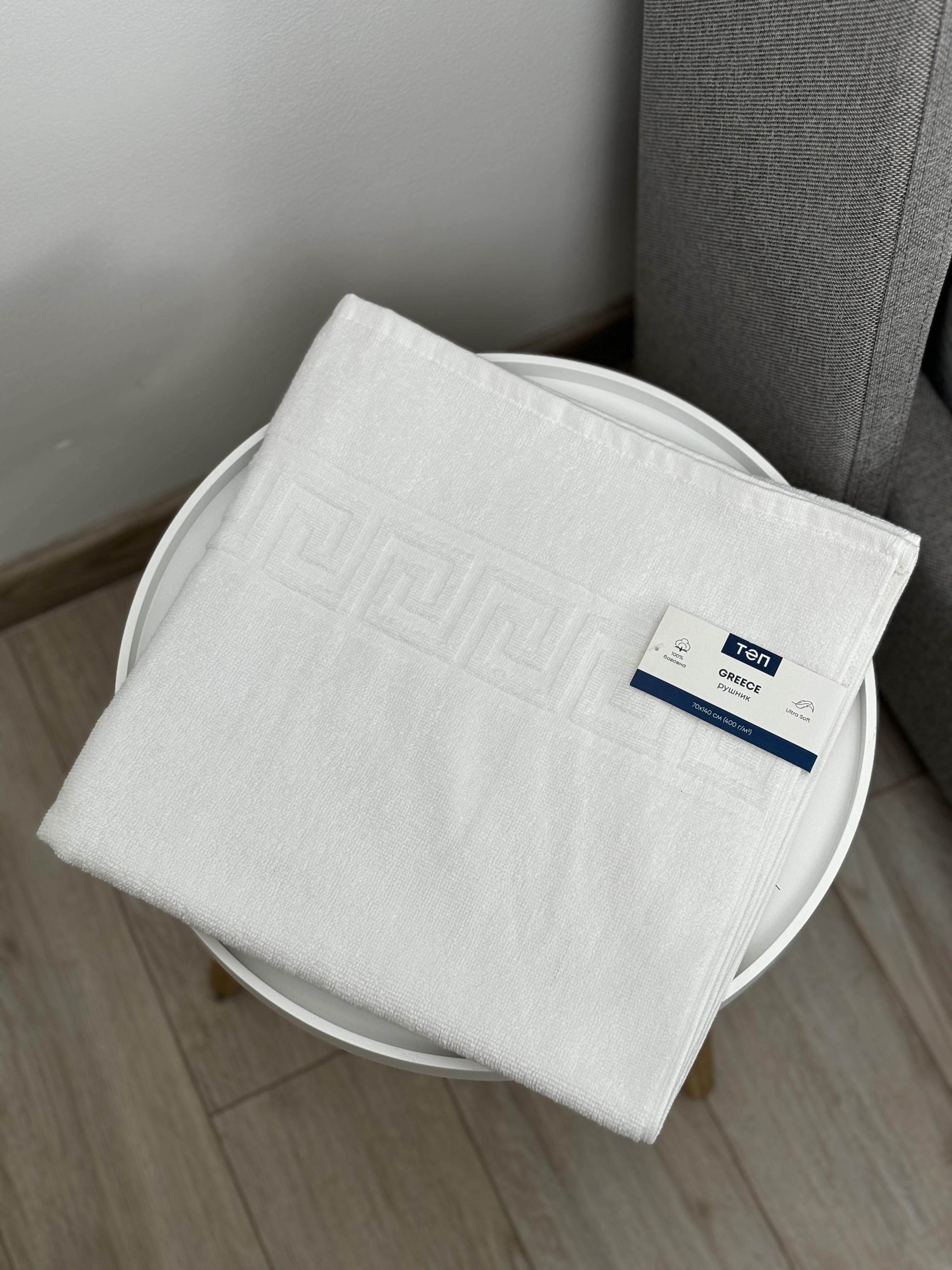 Полотенце "Greece" (400 г/м2) White