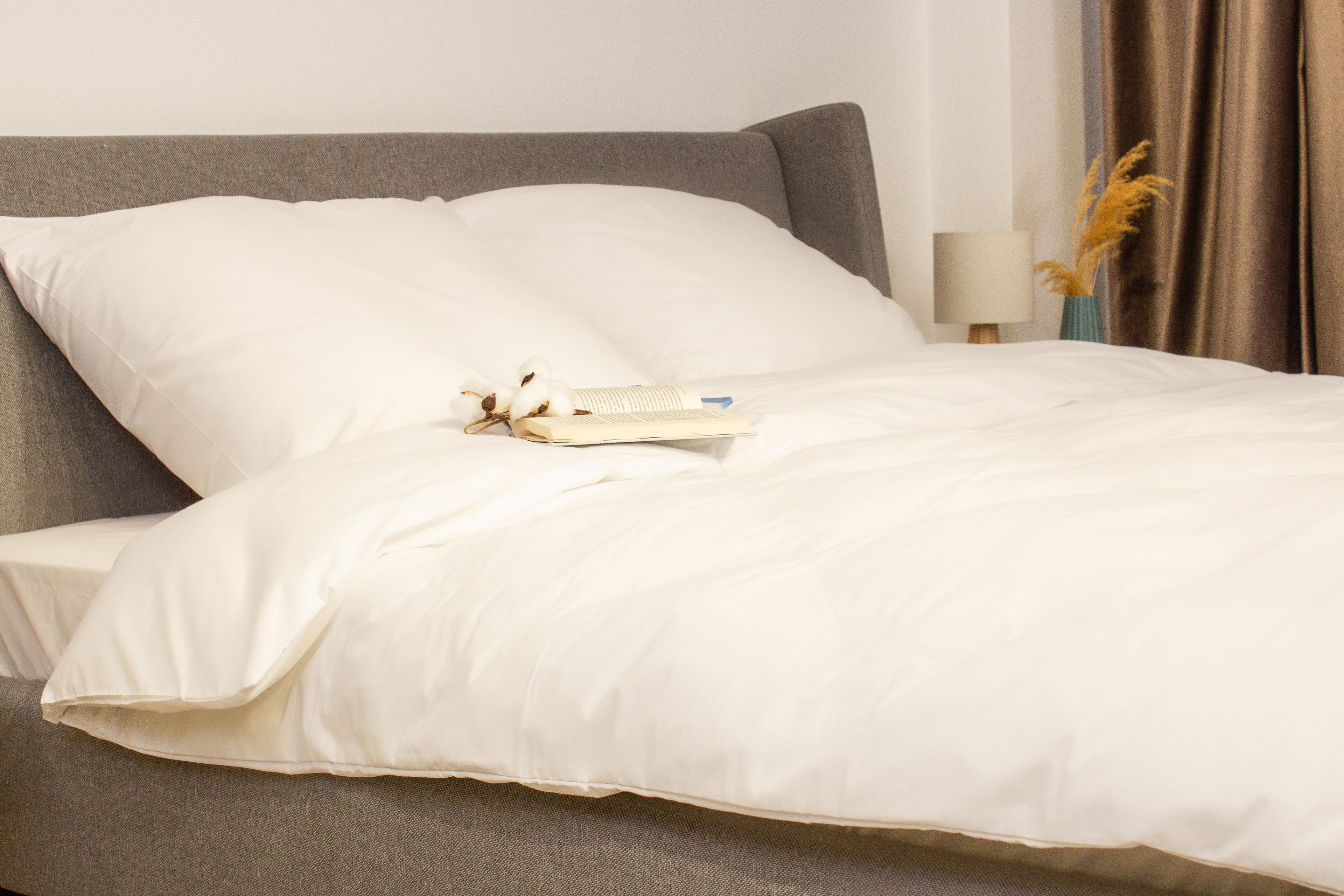 Комплект постельного белья ТЕП "Happy Sleep" Optical White, двуспальное - Фото 2