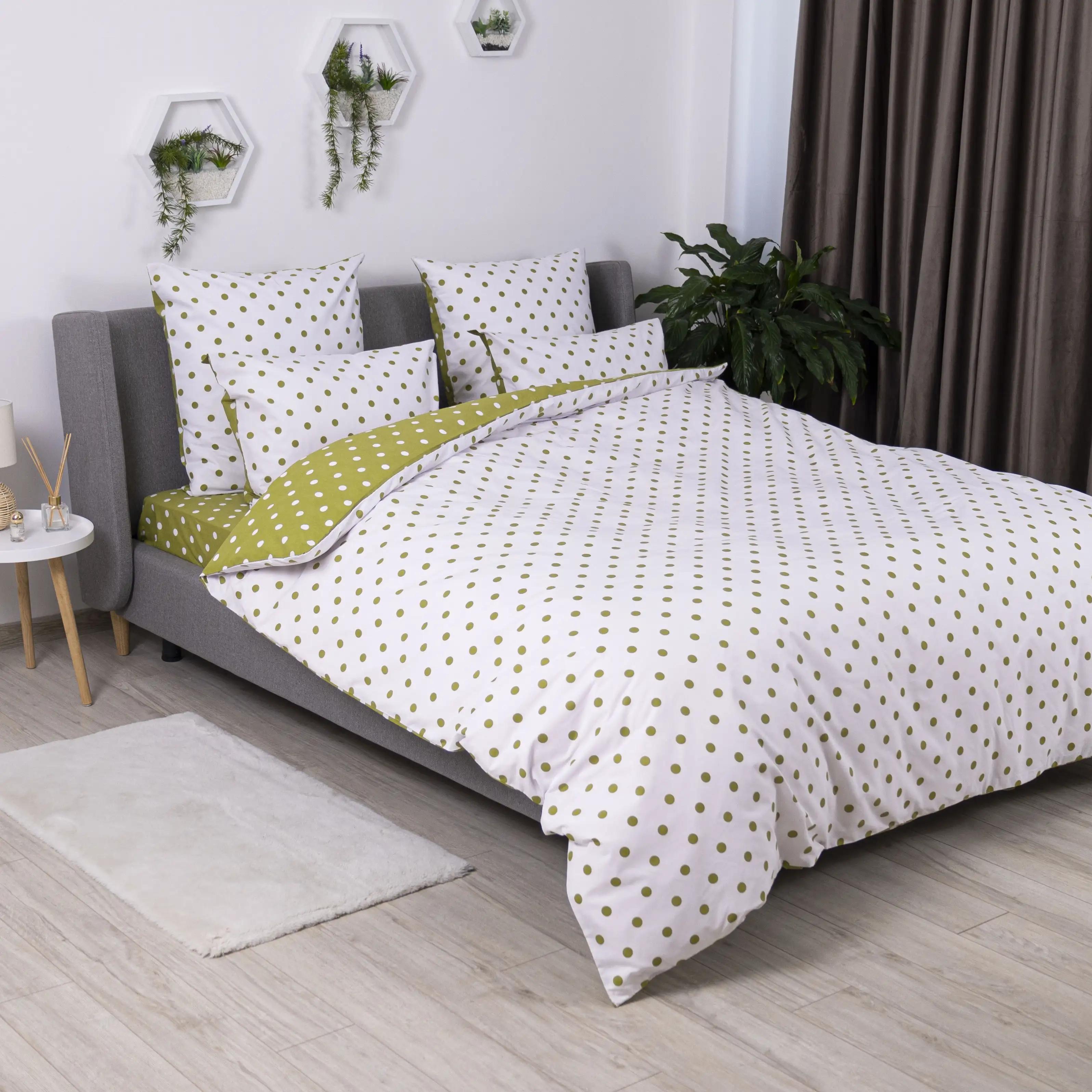 Постільна білизна "ТЕП" Olive Dots, 70x70, євро - Фото 3