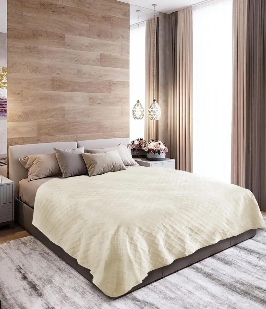 Bedspread TEP "VELOUR" Beige