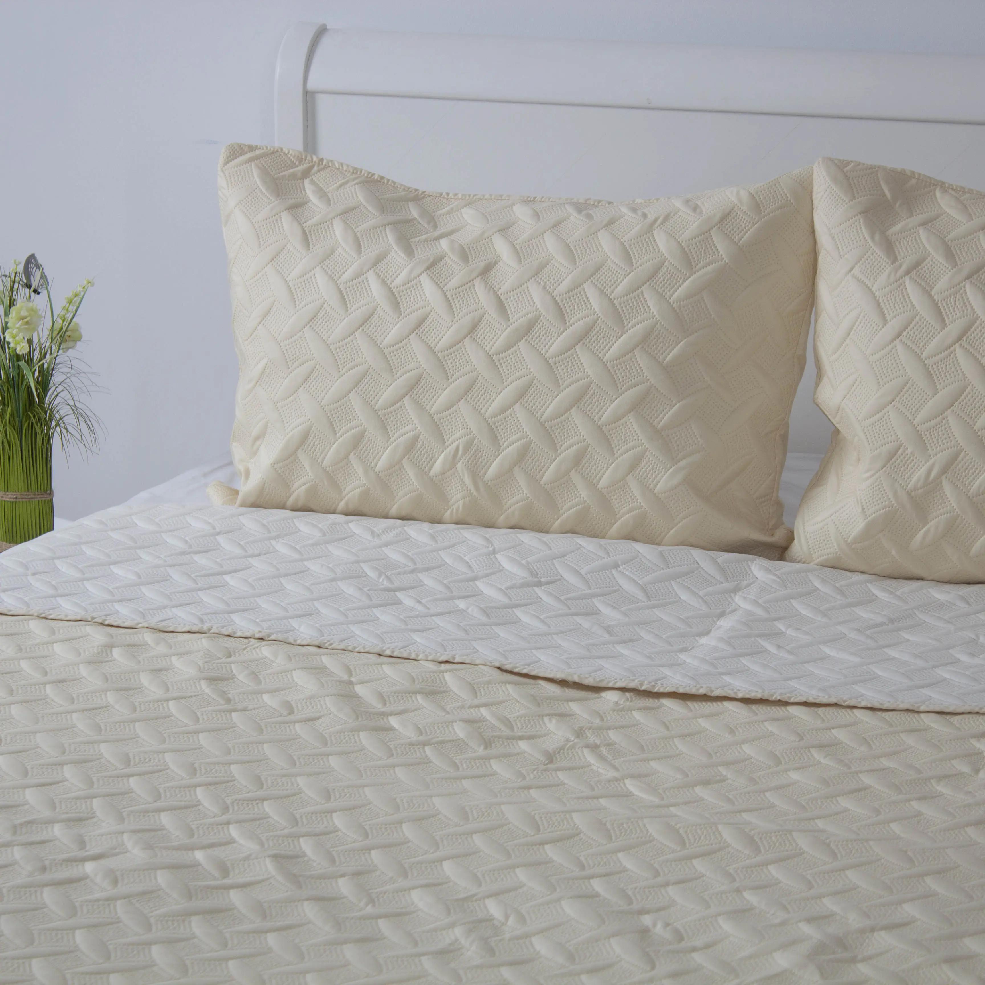 Покрывало ТЕП "VELOUR" Молочное, 150x210 - Фото 3