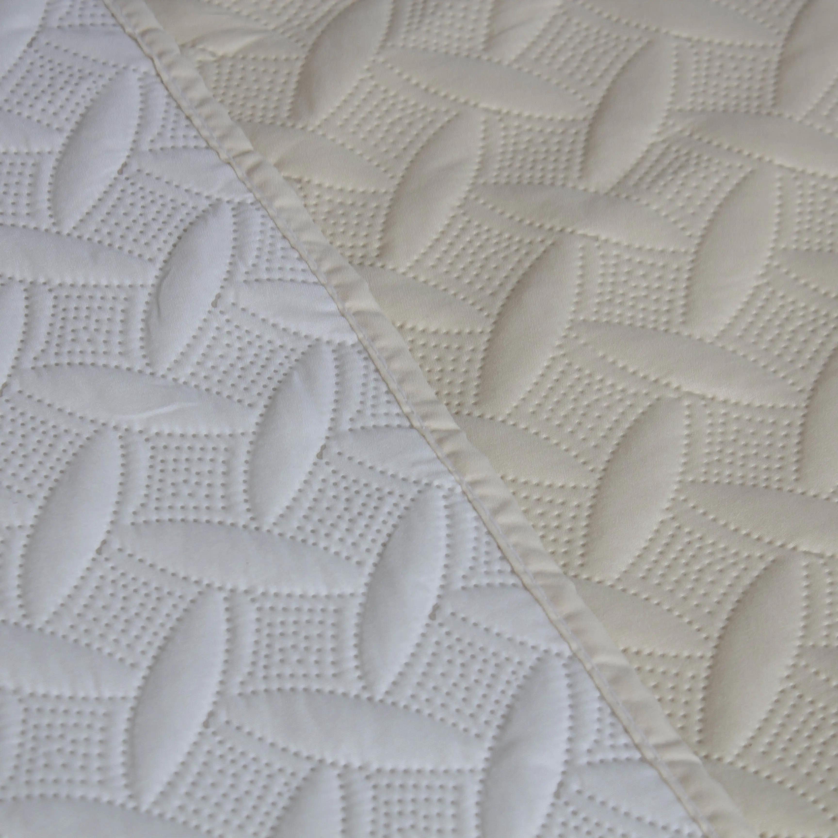 Покрывало ТЕП "VELOUR" Молочное, 150x210 - Фото 5