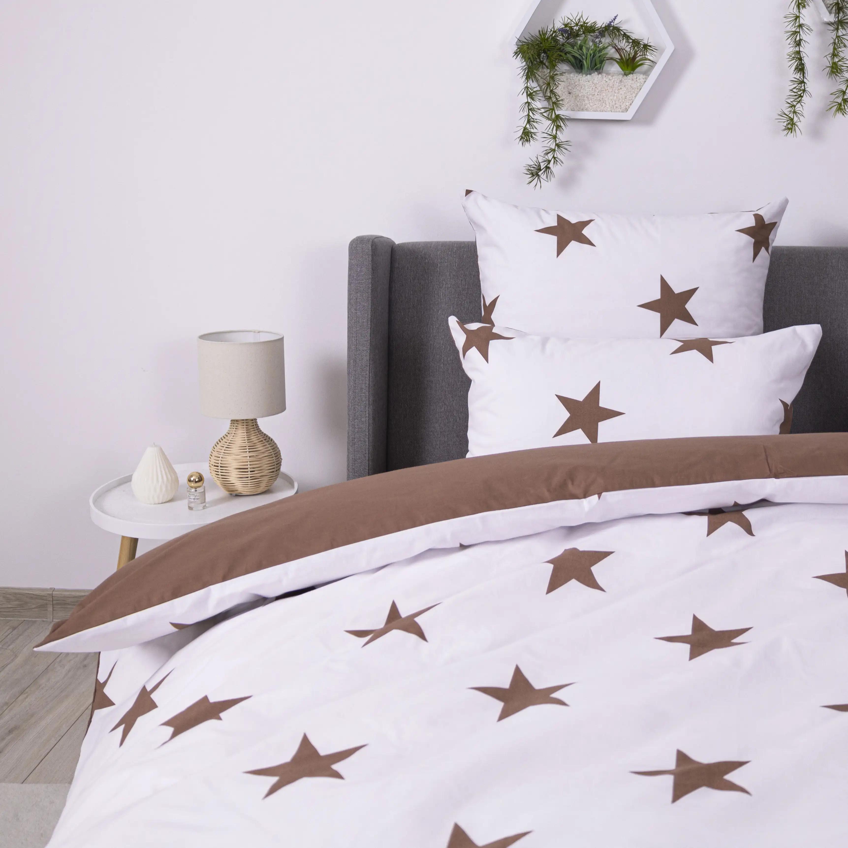 Постільна білизна ТЕП "Soft dreams" Morning Star Cappuccino, 70x70, двоспальна - Фото 5