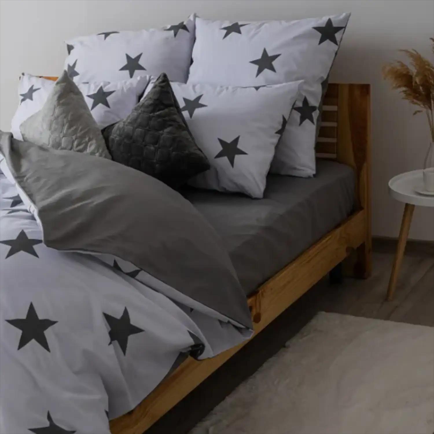 Постільна білизна ТЕП "Soft dreams" Morning Star Grey, 70x70, полуторное - Фото 5