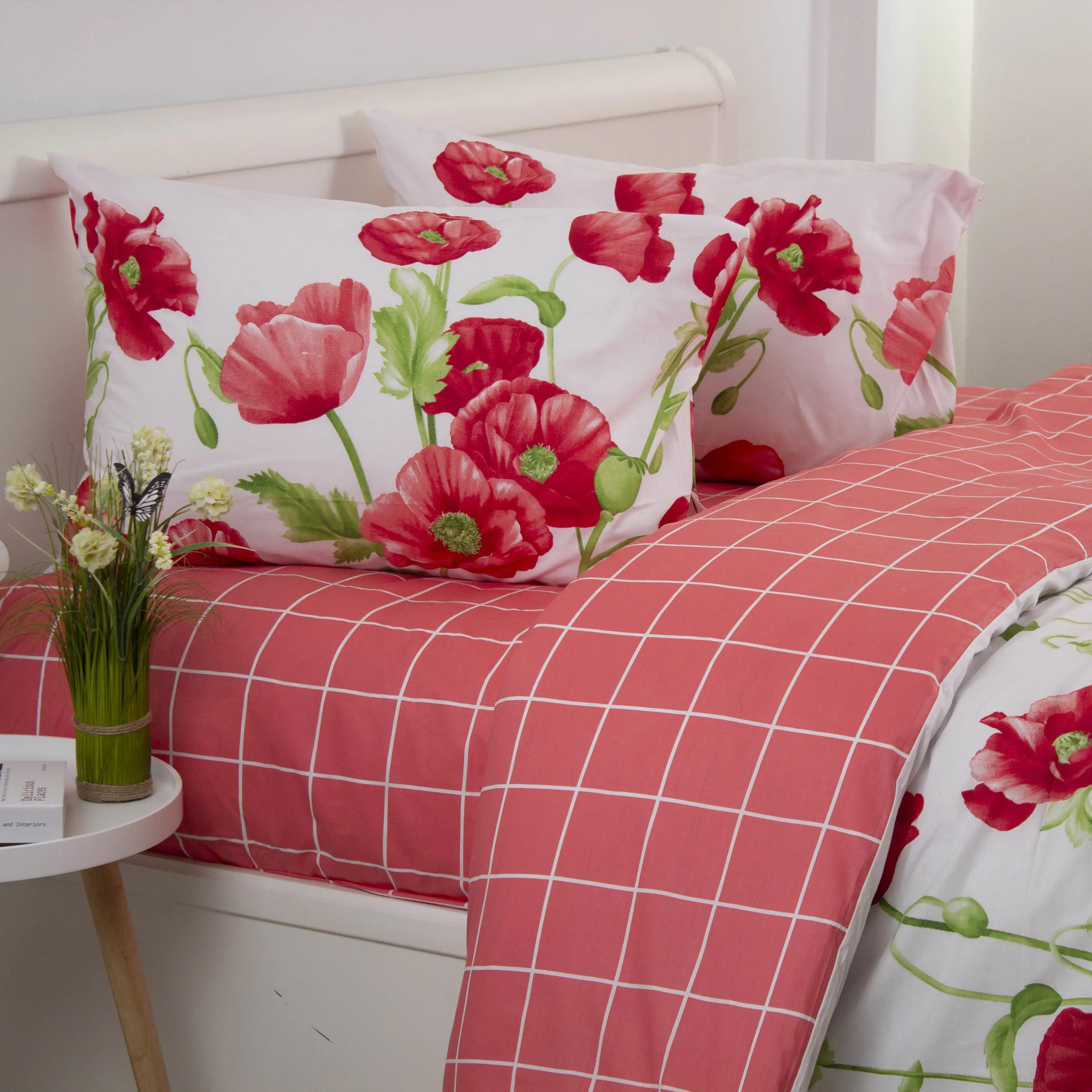 Постільна білизна ТЕП "RANFORCE" Маковий букет, євро - Фото 4