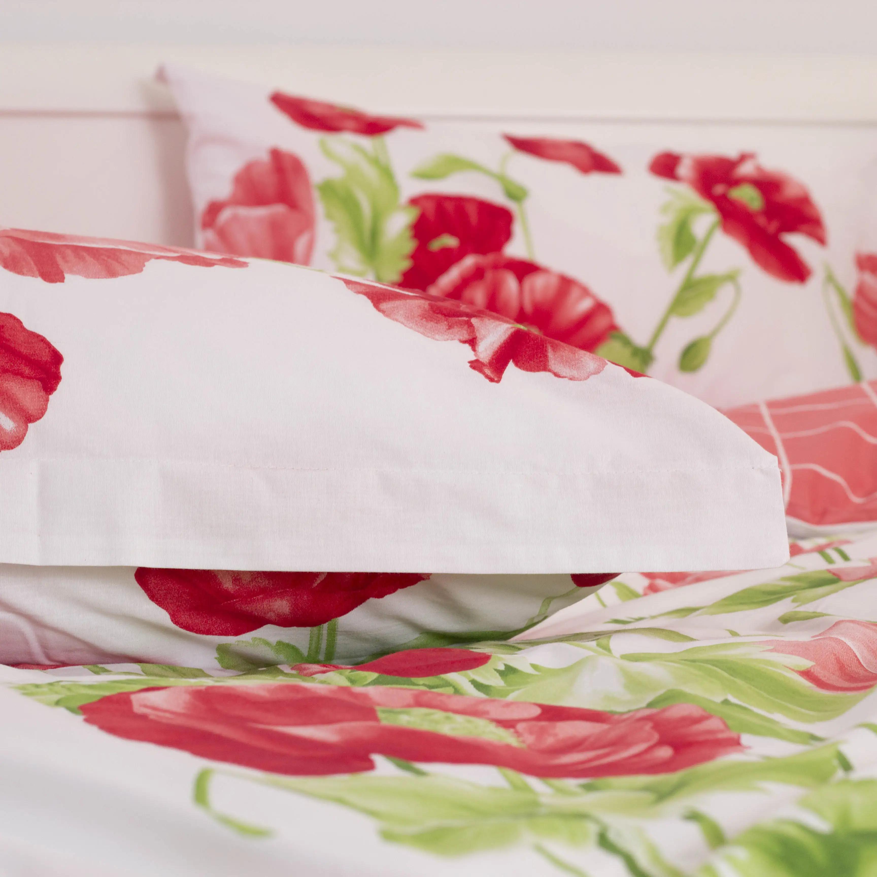 Постільна білизна ТЕП "RANFORCE" Маковий букет, євро - Фото 5