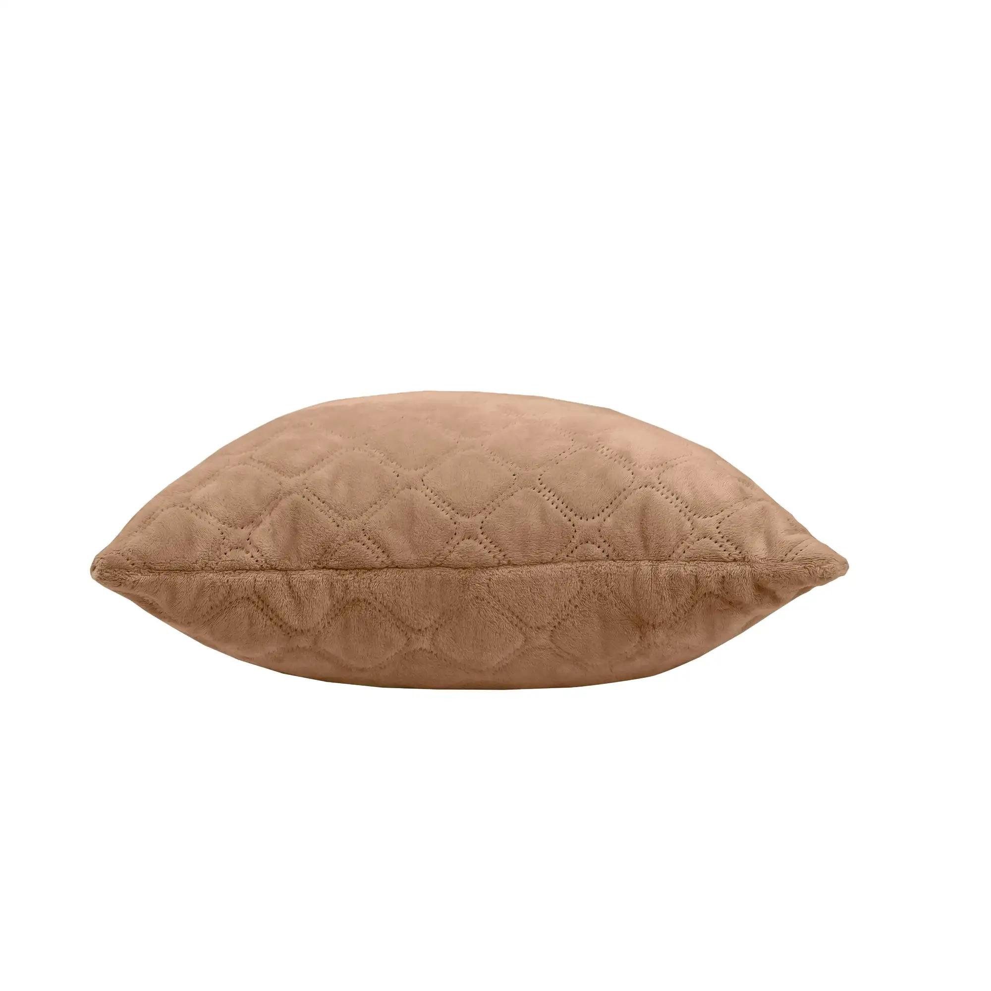 Decorative pillow "VELOUR" Golden beige, 50x70 - Photo 2