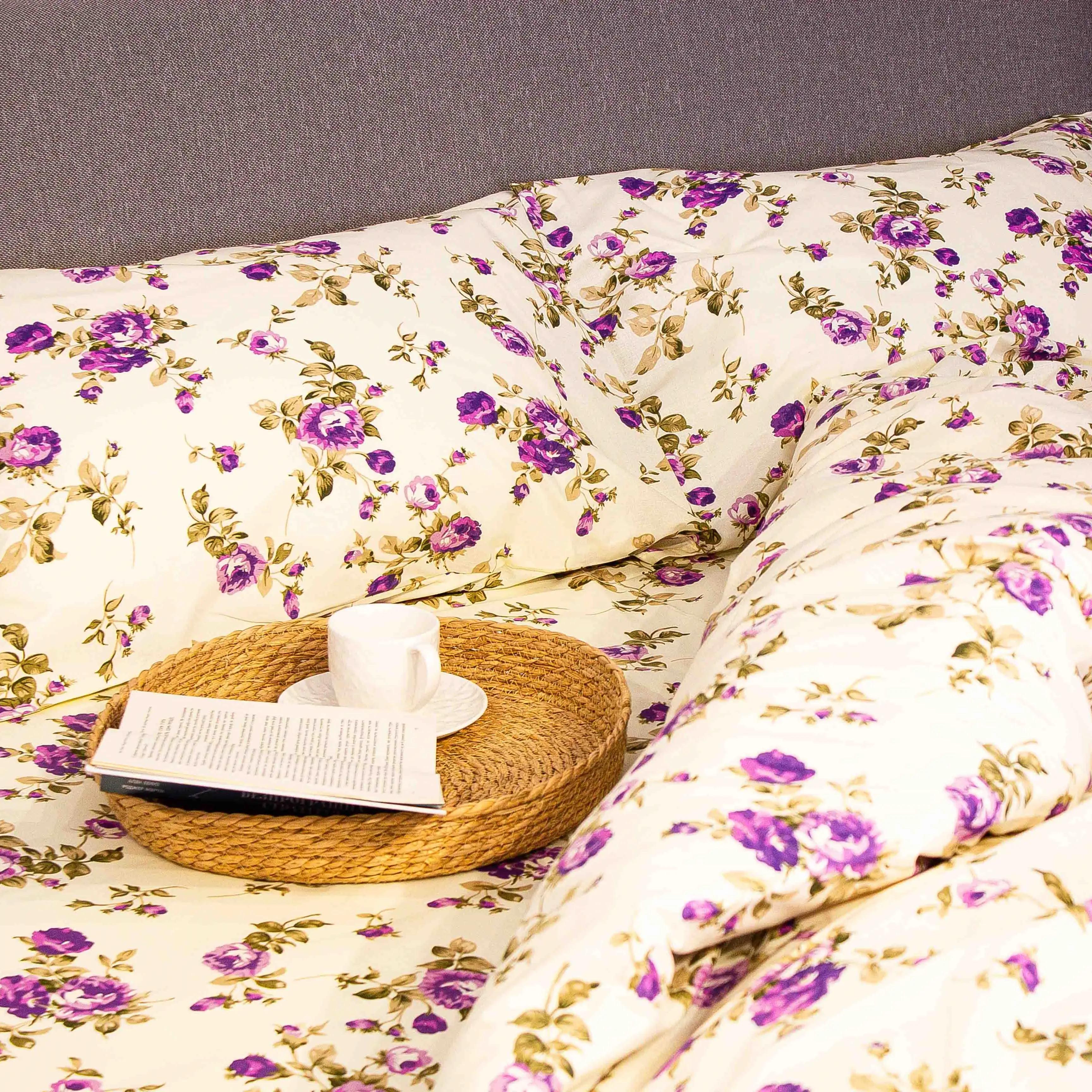 Комплект постельного белья «ТЕП» GORGEOUS FLOWERS, двуспальное - Фото 5