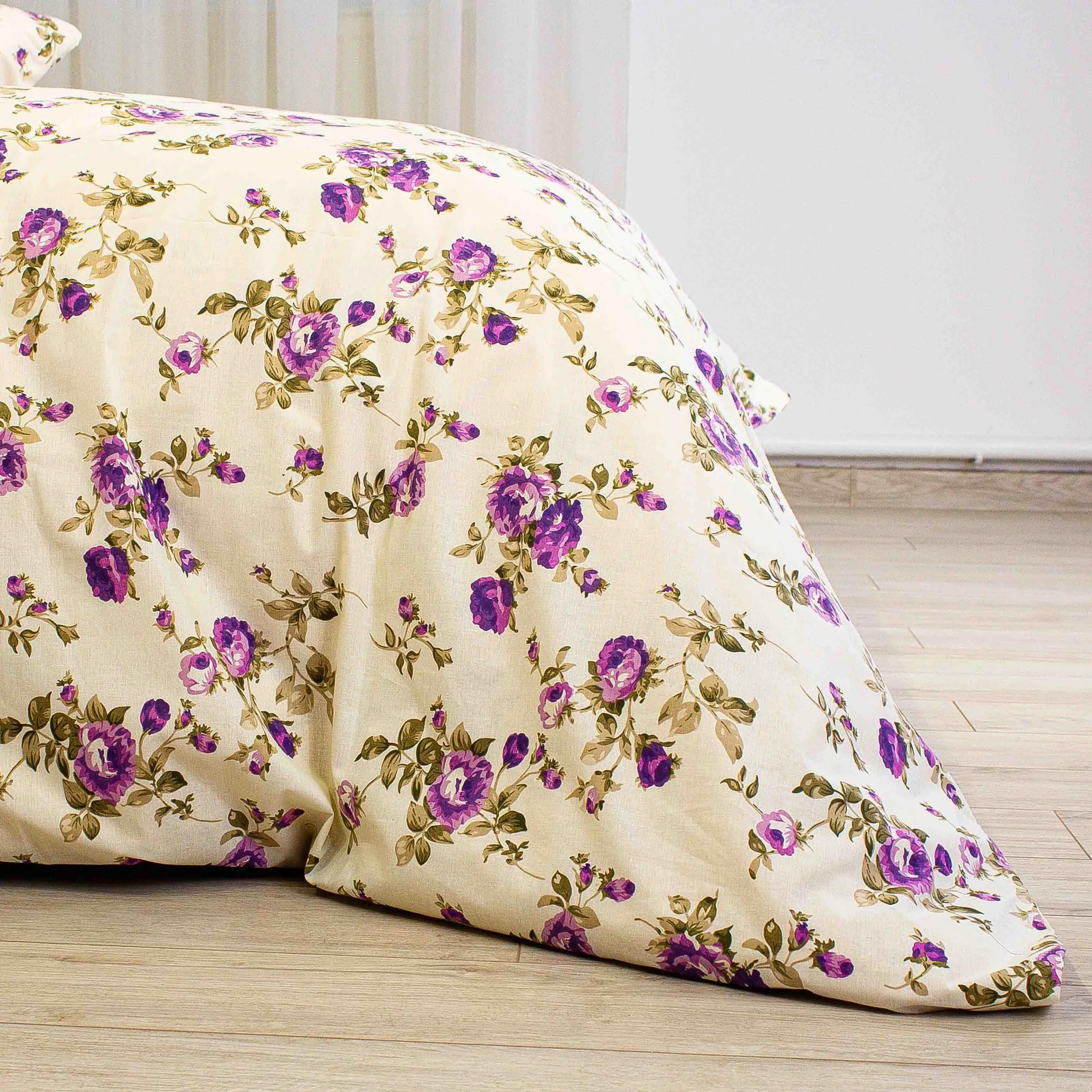 Комплект постельного белья «ТЕП» GORGEOUS FLOWERS, двуспальное - Фото 7