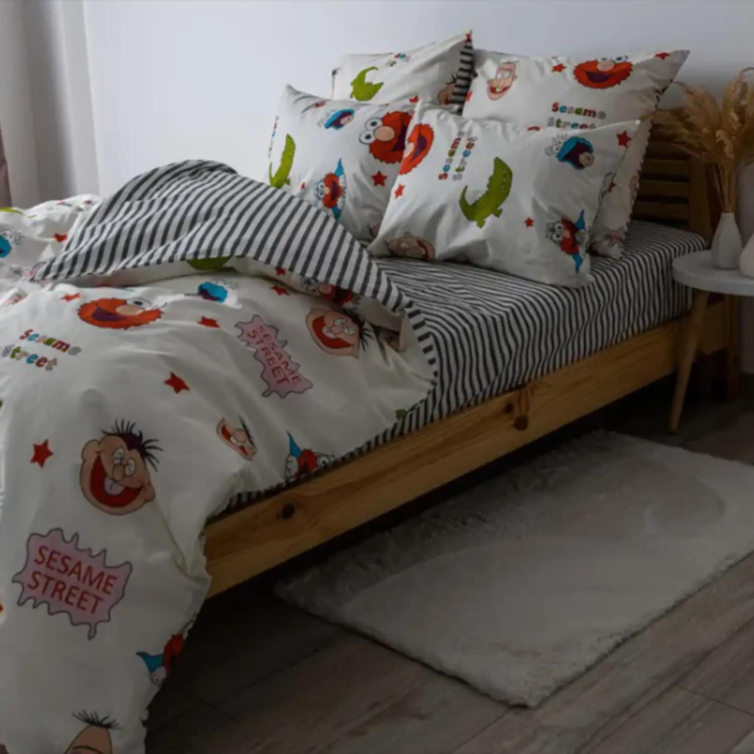 Постільна білизна ТЕП "Soft dreams" Sesame Faces, 70x70, полуторна - Фото 2