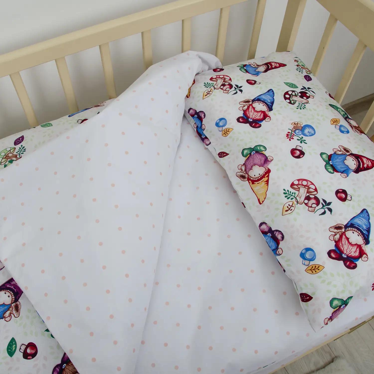 Bedding Sets "TEPIK" age: 1-3 years Veseli gnomi, baby - Photo 5