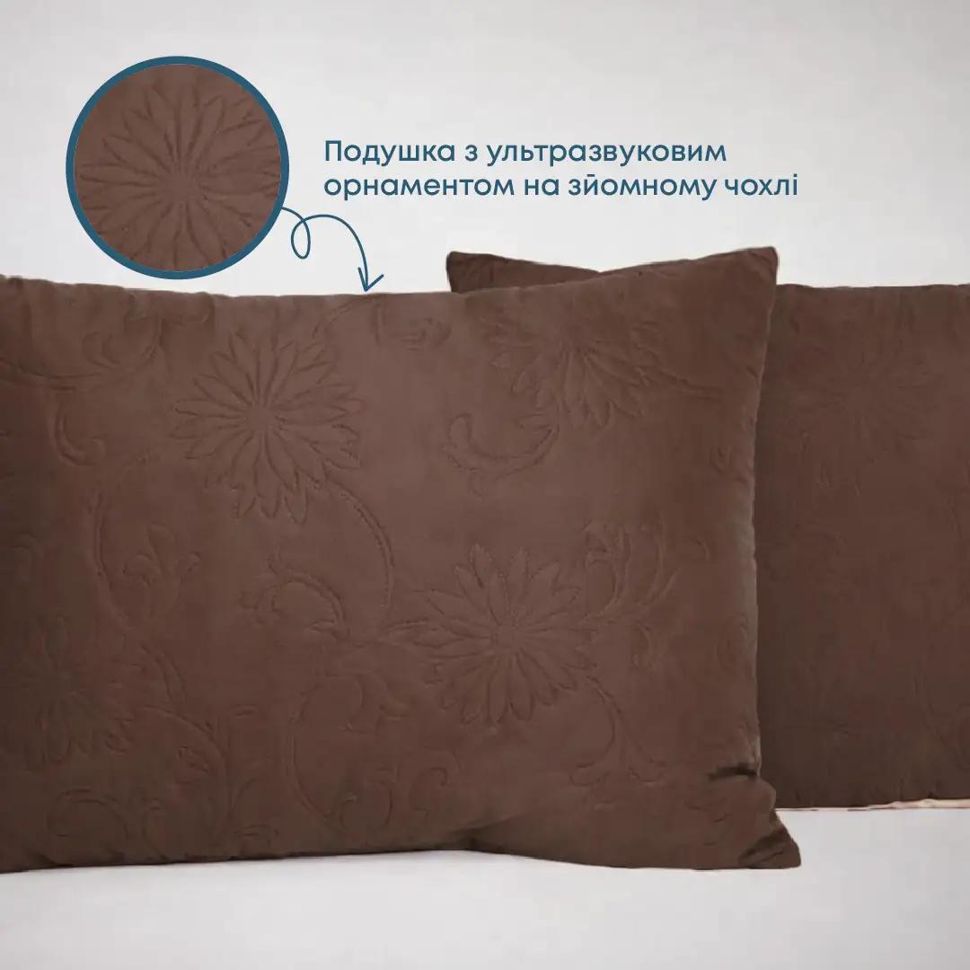 Подушка FRIENDLY "SLEEPCOVER LIGHT" Коричневая, 