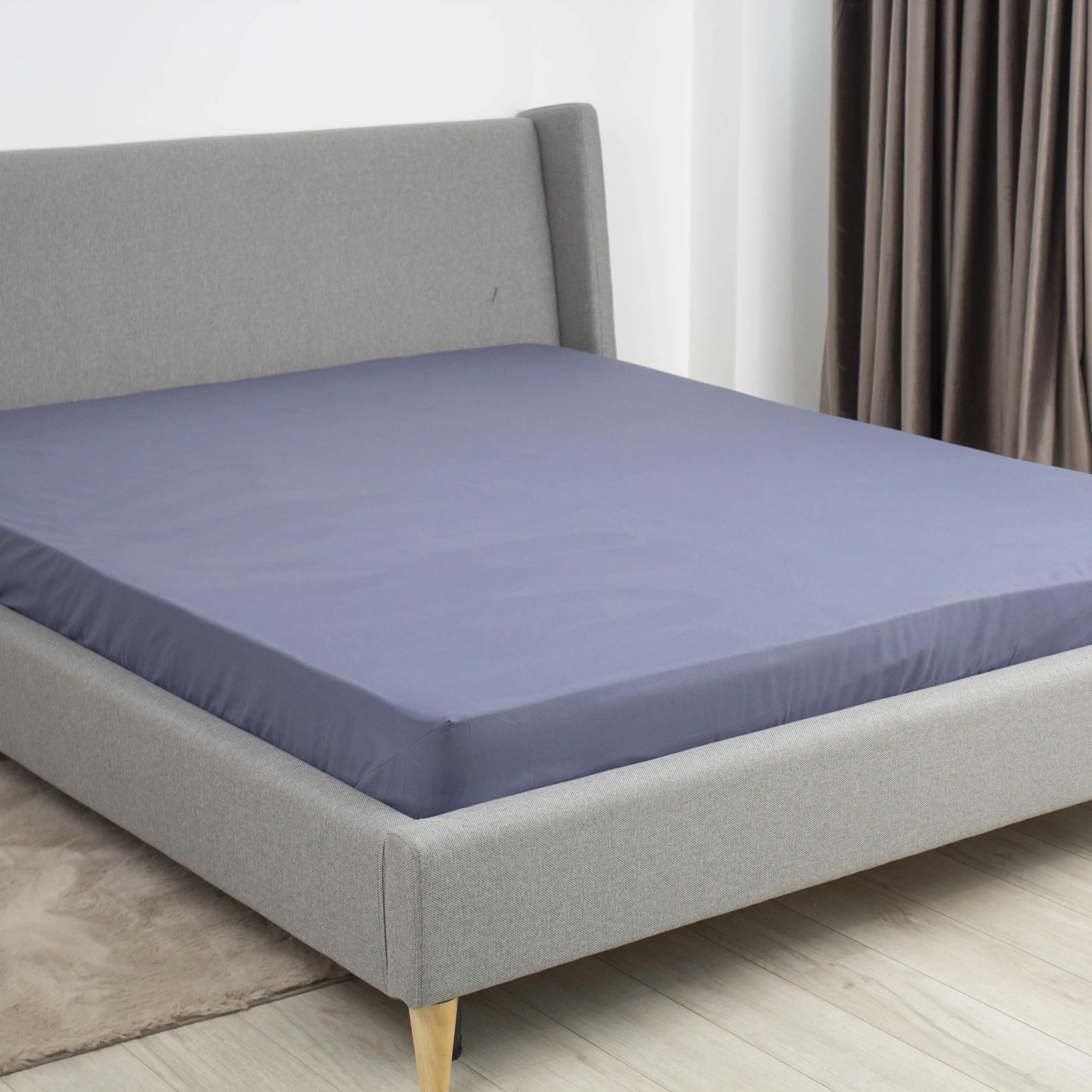 Простынь"НАТХНЕННЯ" с резинкой Мокко