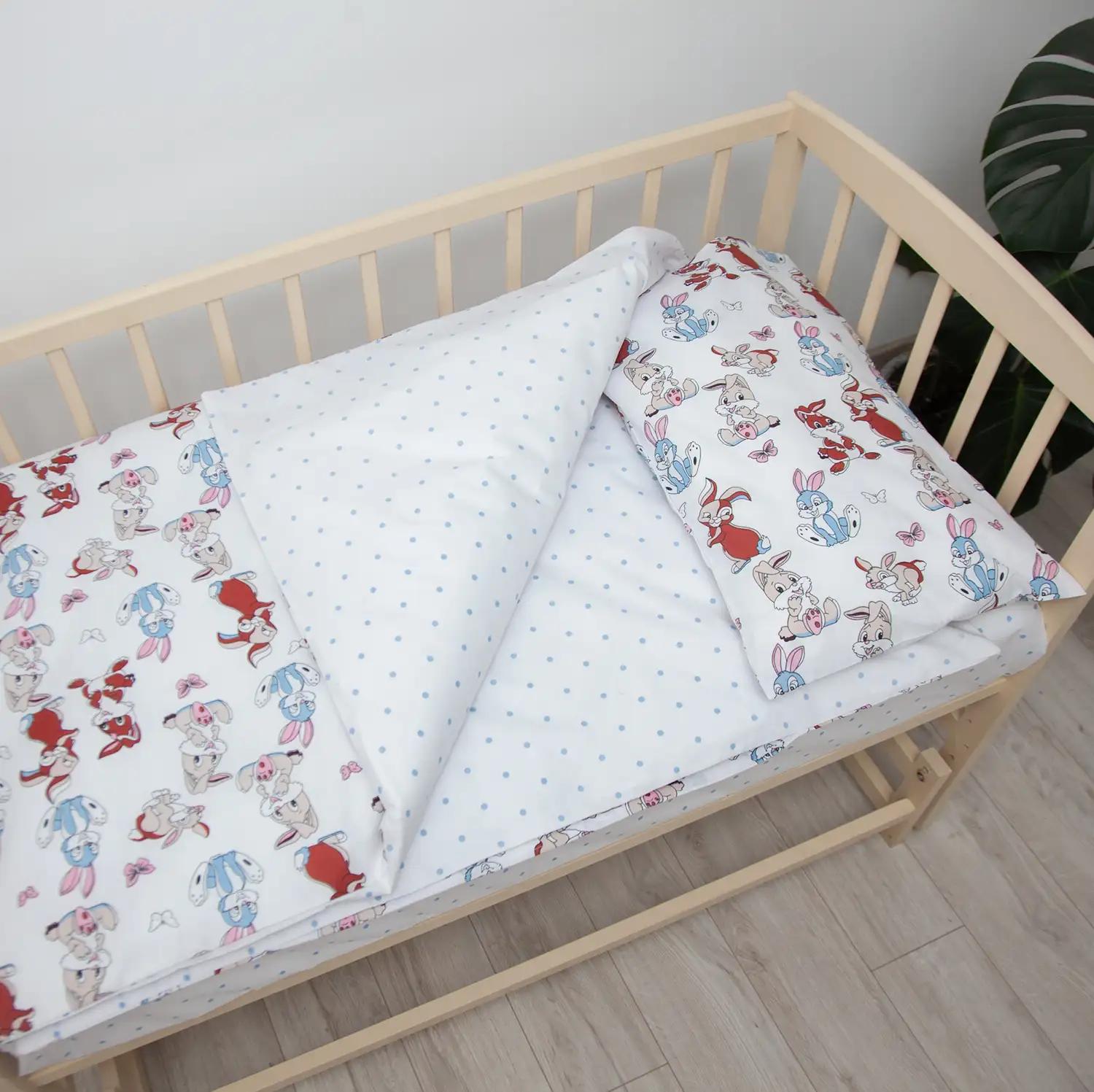 Bedding Sets "TEPIK" age: 1-3 years Mili zaychenyatka, baby - Photo 4