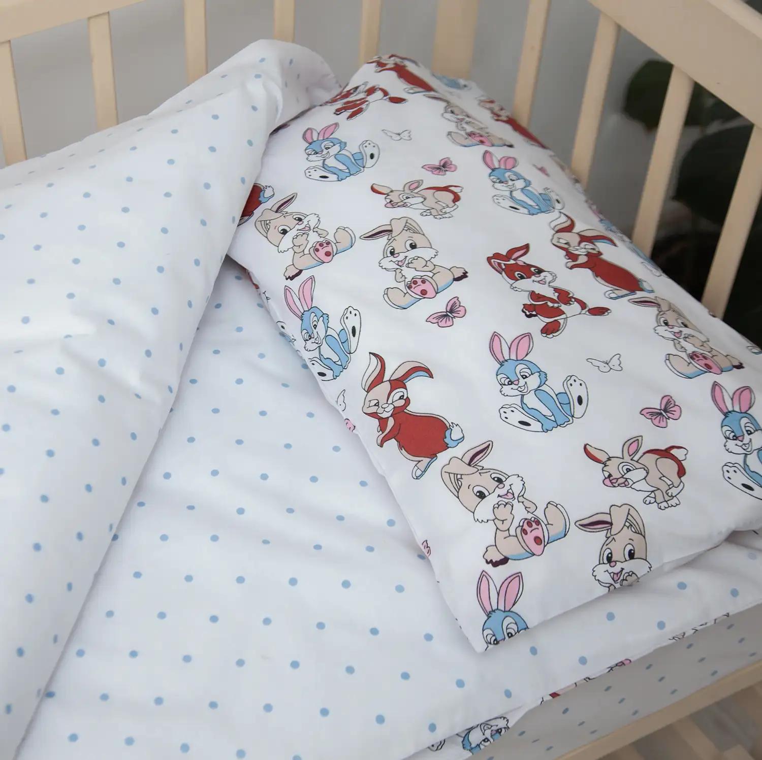 Bedding Sets "TEPIK" age: 1-3 years Mili zaychenyatka, baby - Photo 6