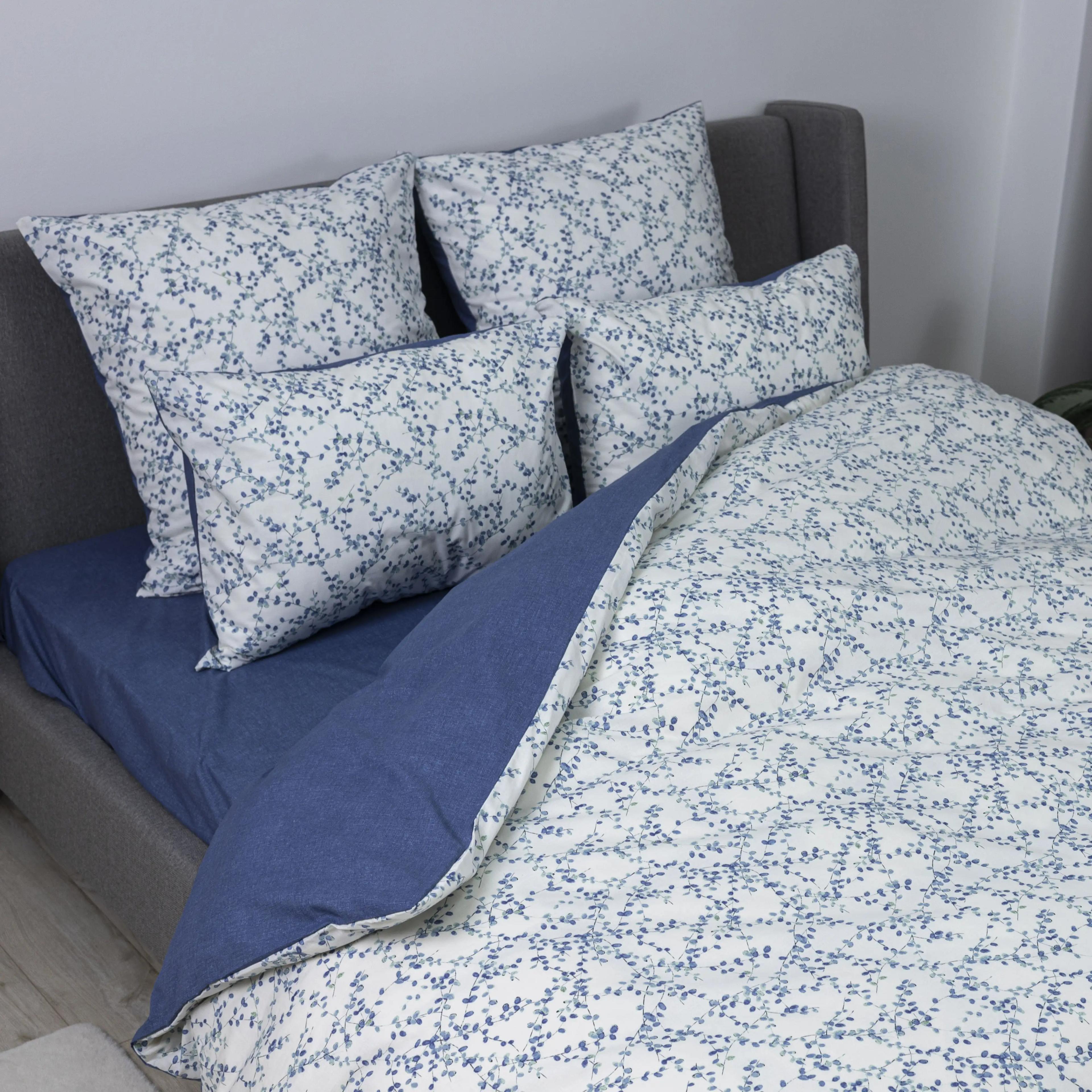 Постельное белье ТЕП "Happy Sleep" Blue Violet, 50x70, евро - Фото 3