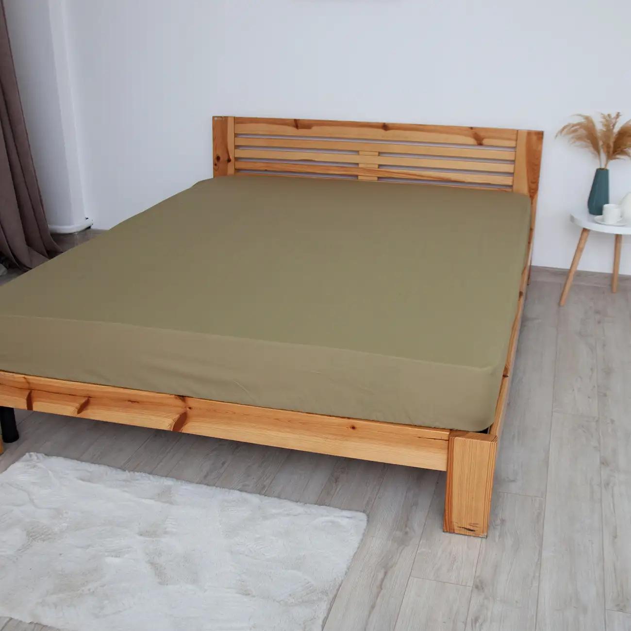 Sheet "NATHNENNYA" Olive, 215x240 - Photo 2