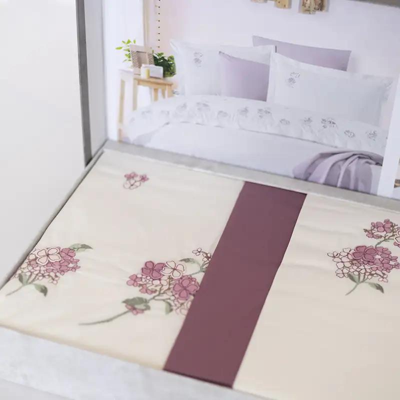 Bedding set ‘MARIBOR POPLIN’ Lizzy cream, euro - Photo 4