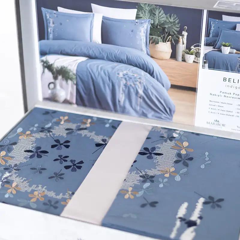 Комплект постільної білизни "MARIBOR POPLIN" Belis indigo